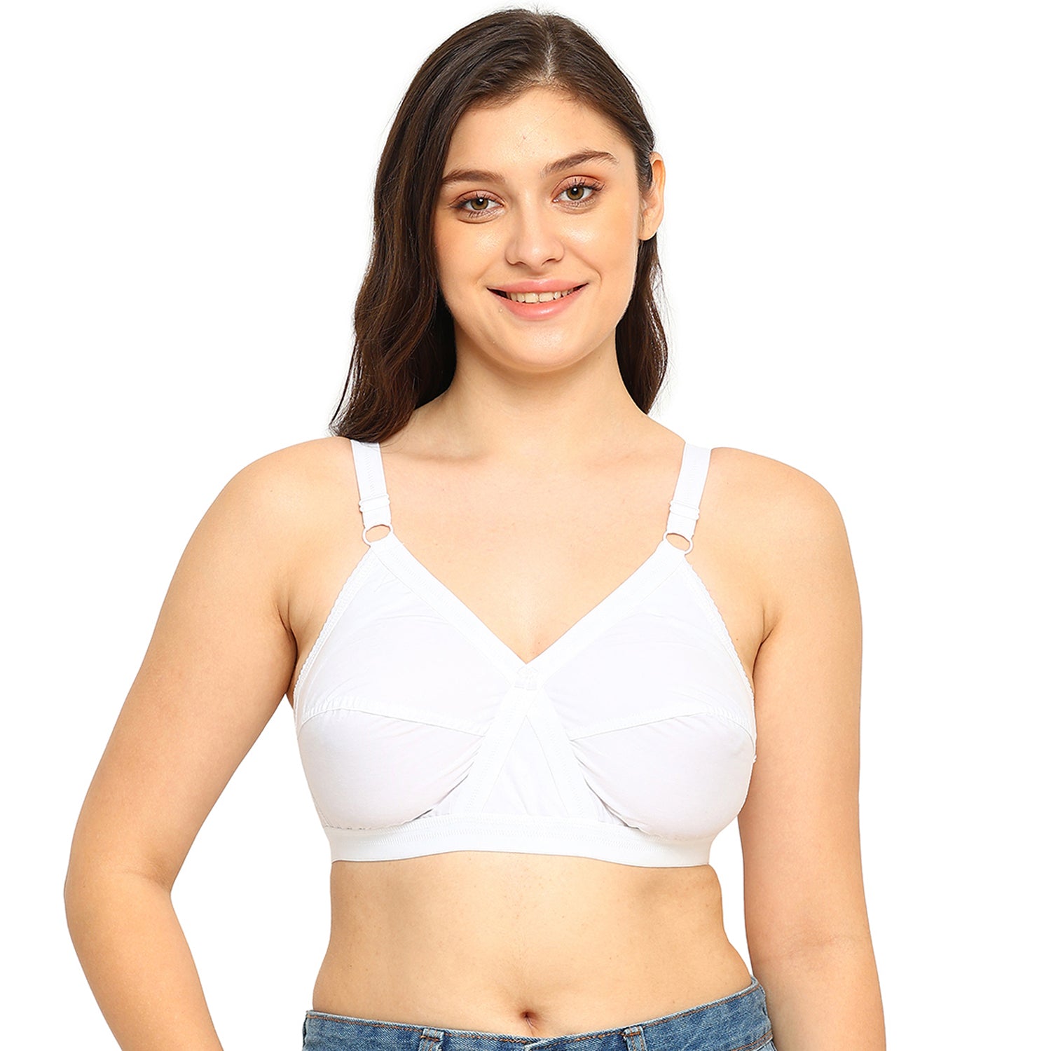 Kruthika Minimizer Bra | Pure Cotton | Non-Padded