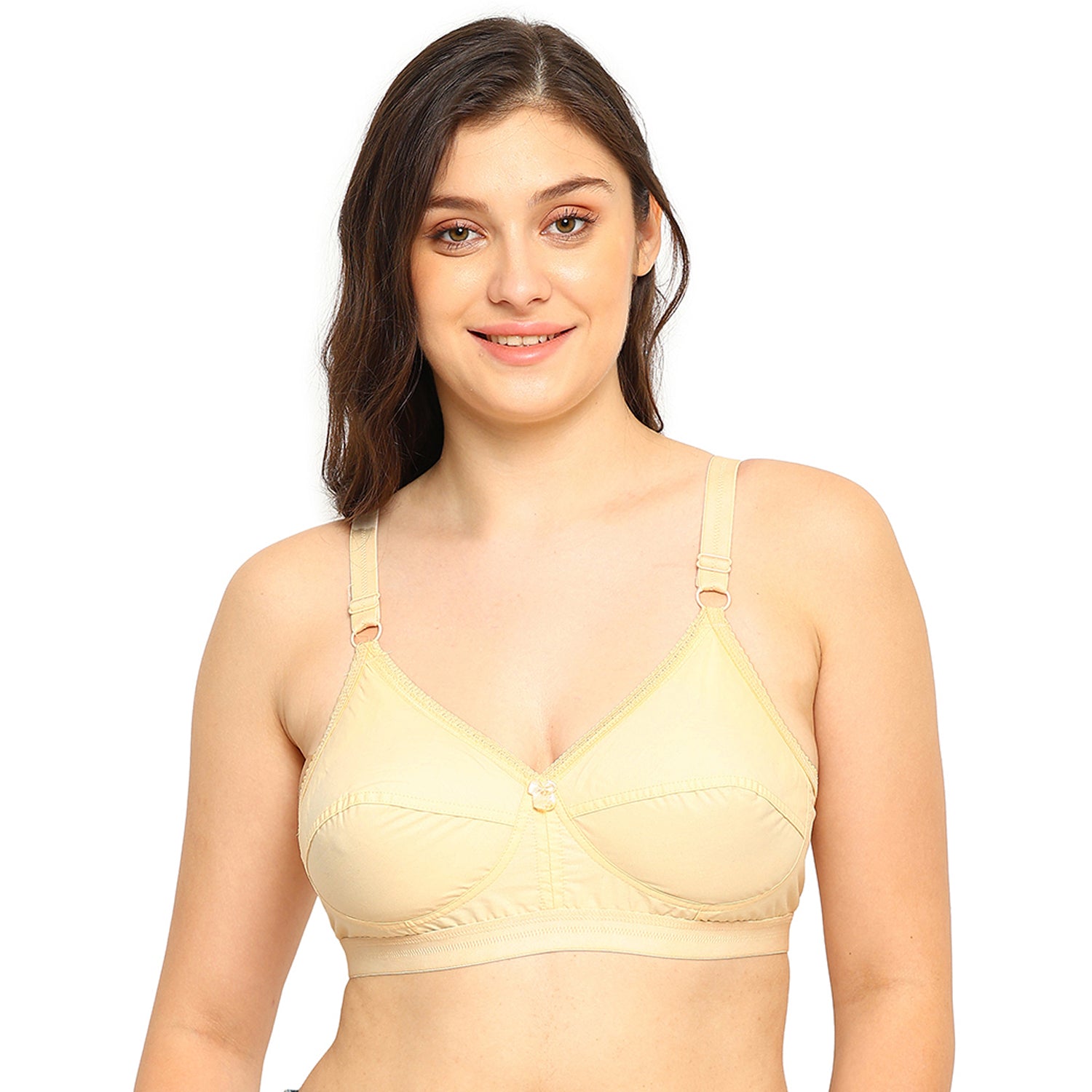 Pooja Bra | 100% Pure Cotton | Non-Padded | Non-Wired