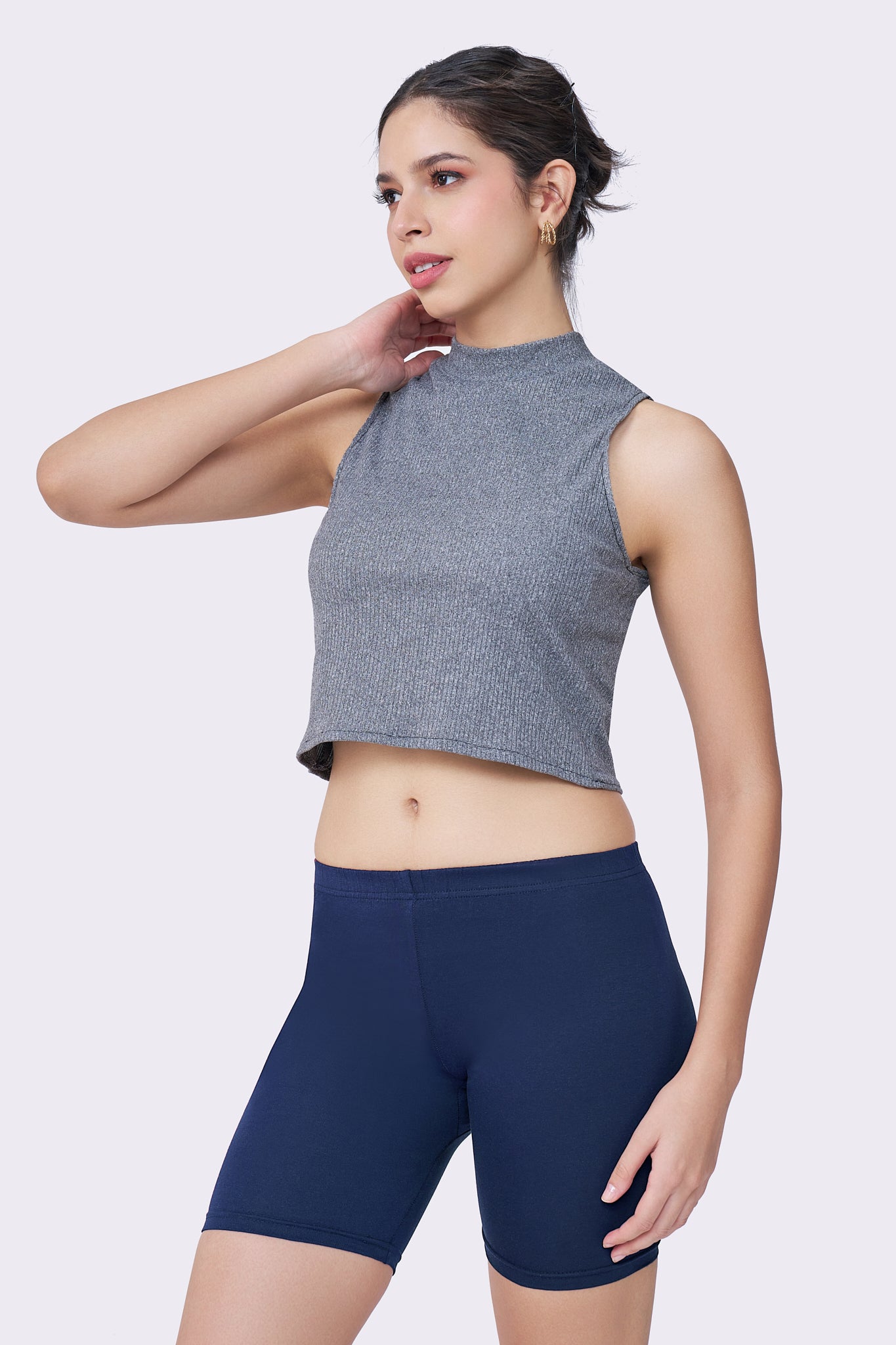 Biker Shorts | Super Soft Multi Purpose Shorts | Blue Nixie