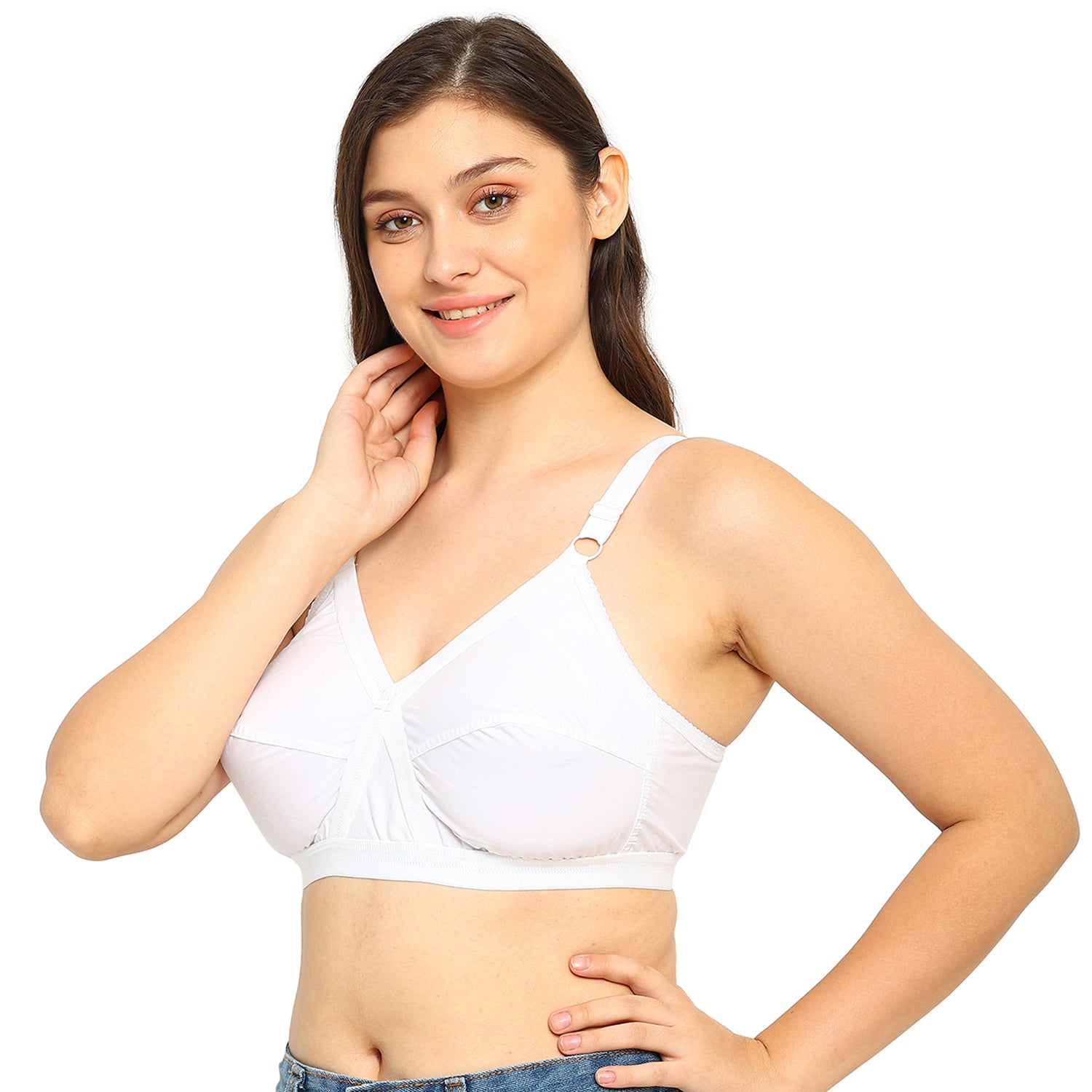Kruthika Minimizer Bra | Pure Cotton | Non-Padded