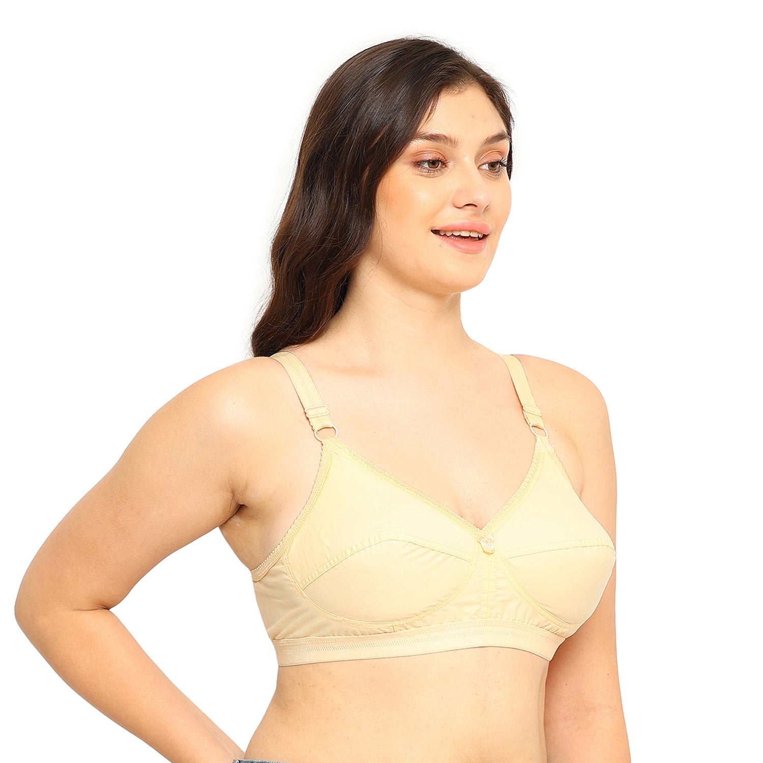 Pooja Bra | 100% Pure Cotton | Non-Padded | Non-Wired