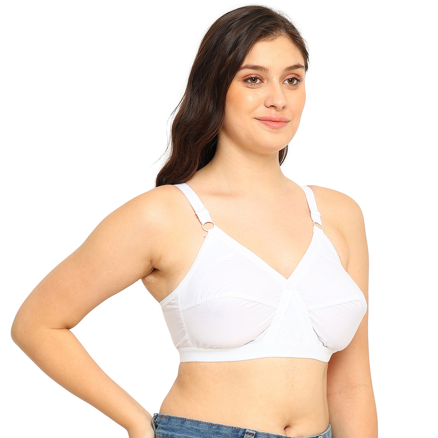Kruthika Minimizer Bra | Pure Cotton | Non-Padded