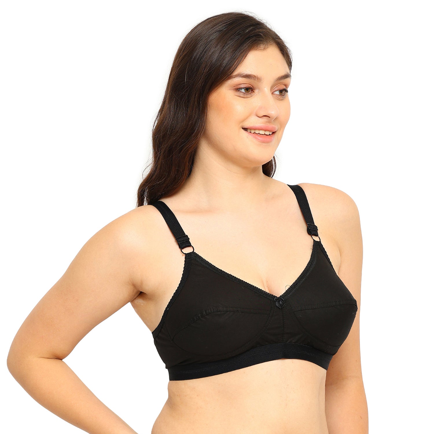 Pooja Bra | 100% Pure Cotton | Non-Padded | Non-Wired