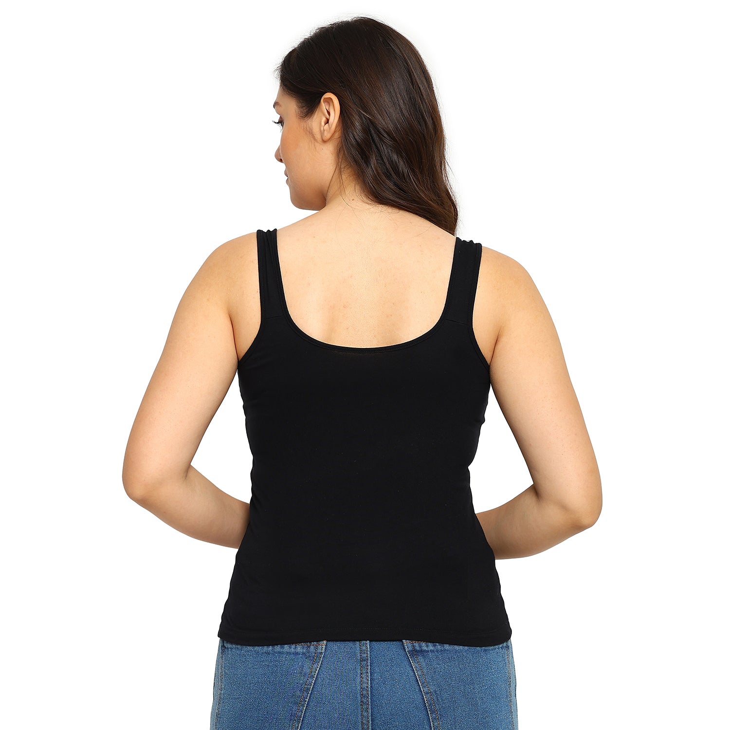 Radha Camisole | Inner Slip | Broad Strap Inner