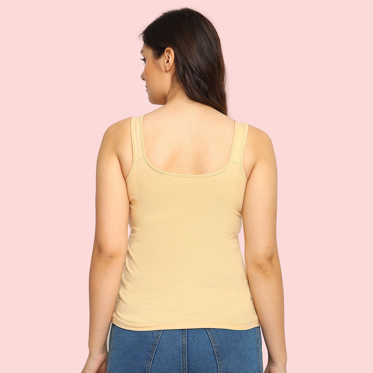 Radha Camisole | Inner Slip | Broad Strap Inner