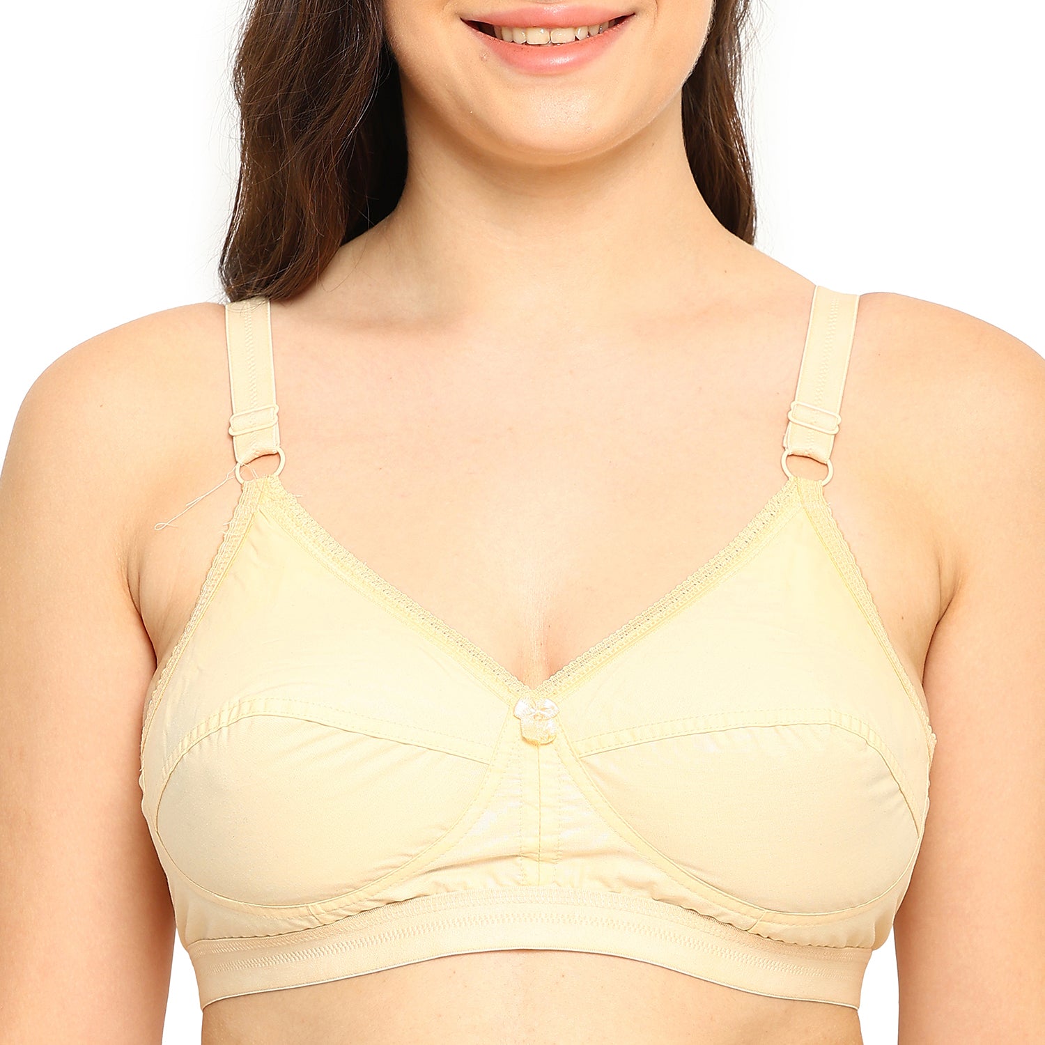 Pooja Bra | 100% Pure Cotton | Non-Padded | Non-Wired