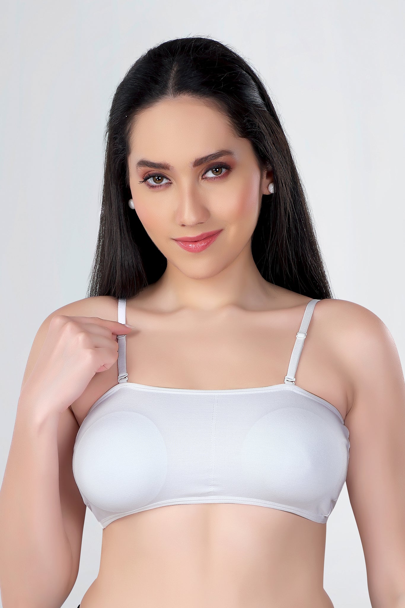 Stylish Tube Bra | Lightly Padded with Removable Pads | Amy