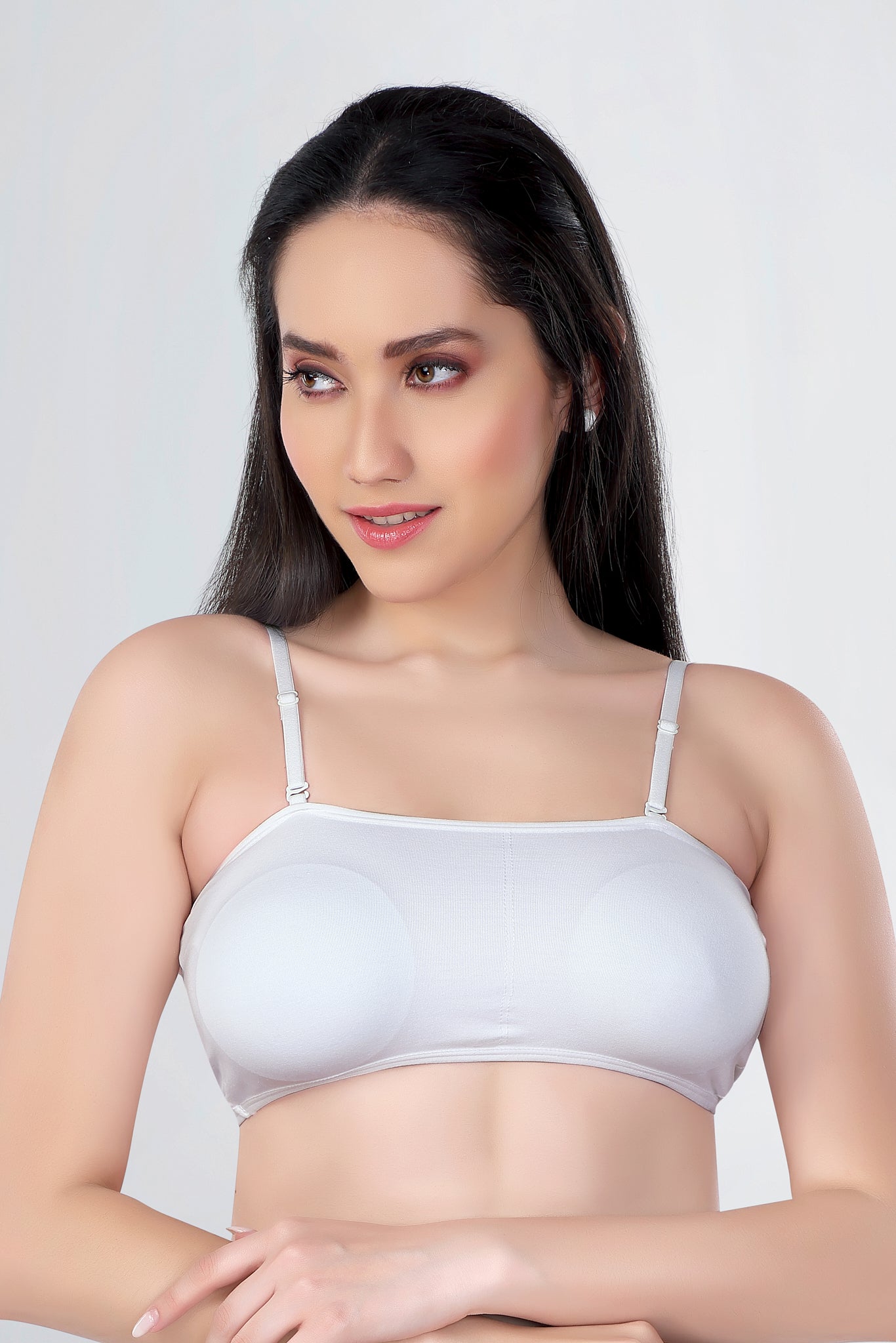 Stylish Tube Bra | Lightly Padded with Removable Pads | Amy