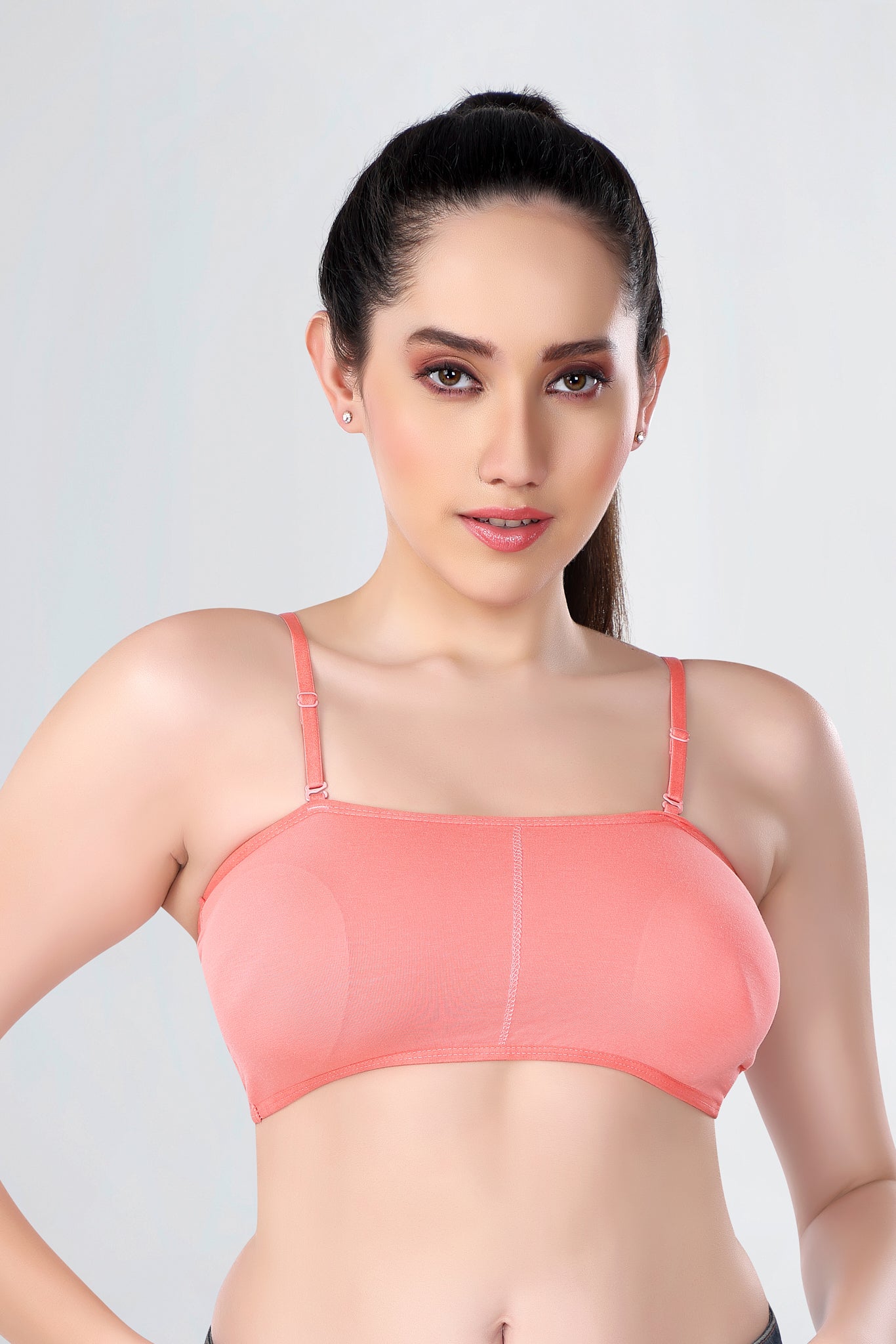 Stylish Tube Bra | Lightly Padded with Removable Pads | Amy