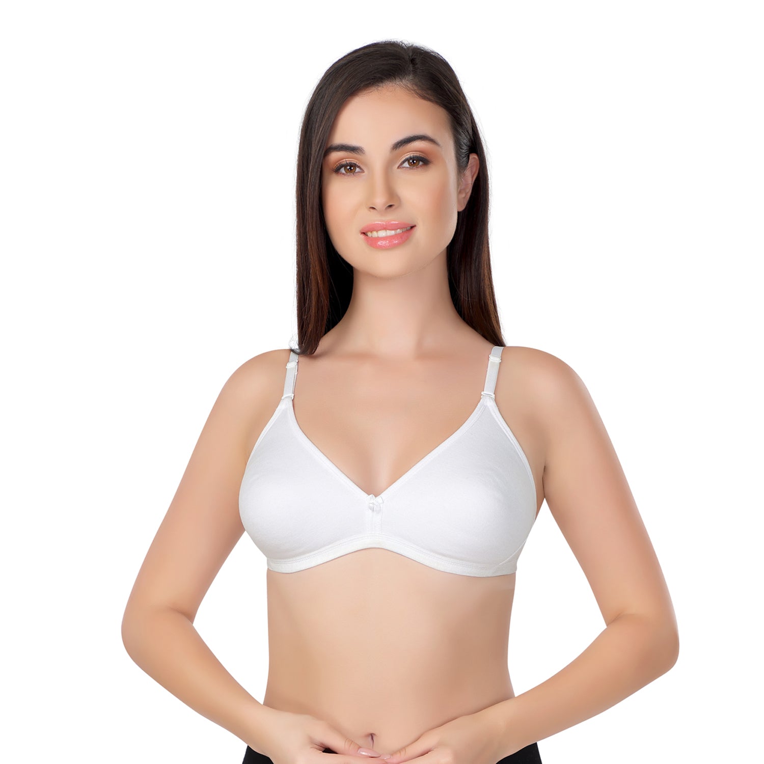 Super Soft Backless Bra | Non-Padded | With Transparent Back Straps