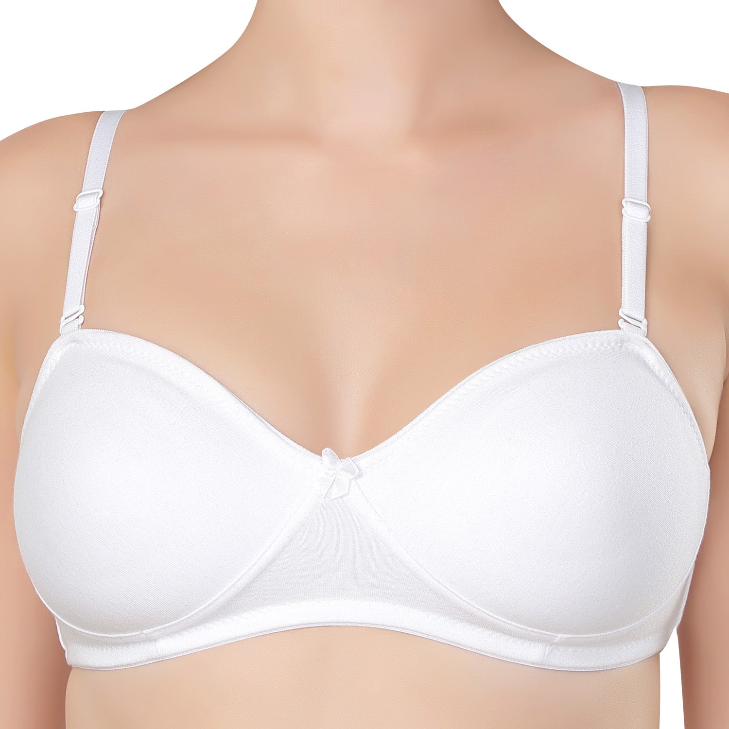 Cream Bra | Seamless Bra| Strapless | Perfect for Low Necklines