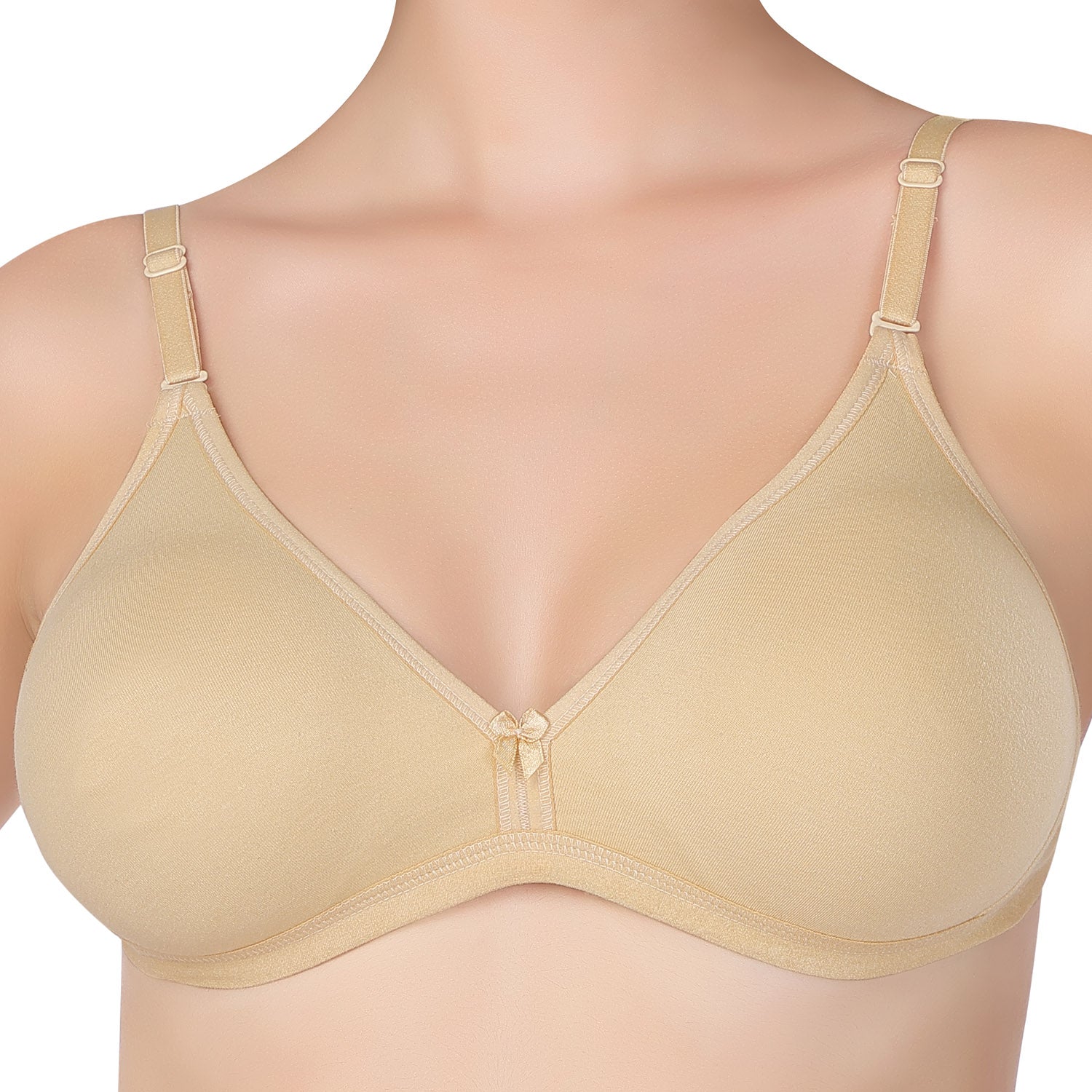 Super Soft Backless Bra | Non-Padded | With Transparent Back Straps