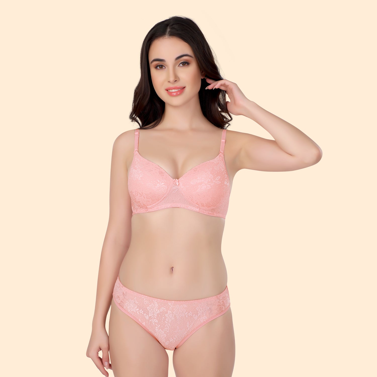 Luxurious Lace Sets | Lightly Padded | #ED-2028 Sets