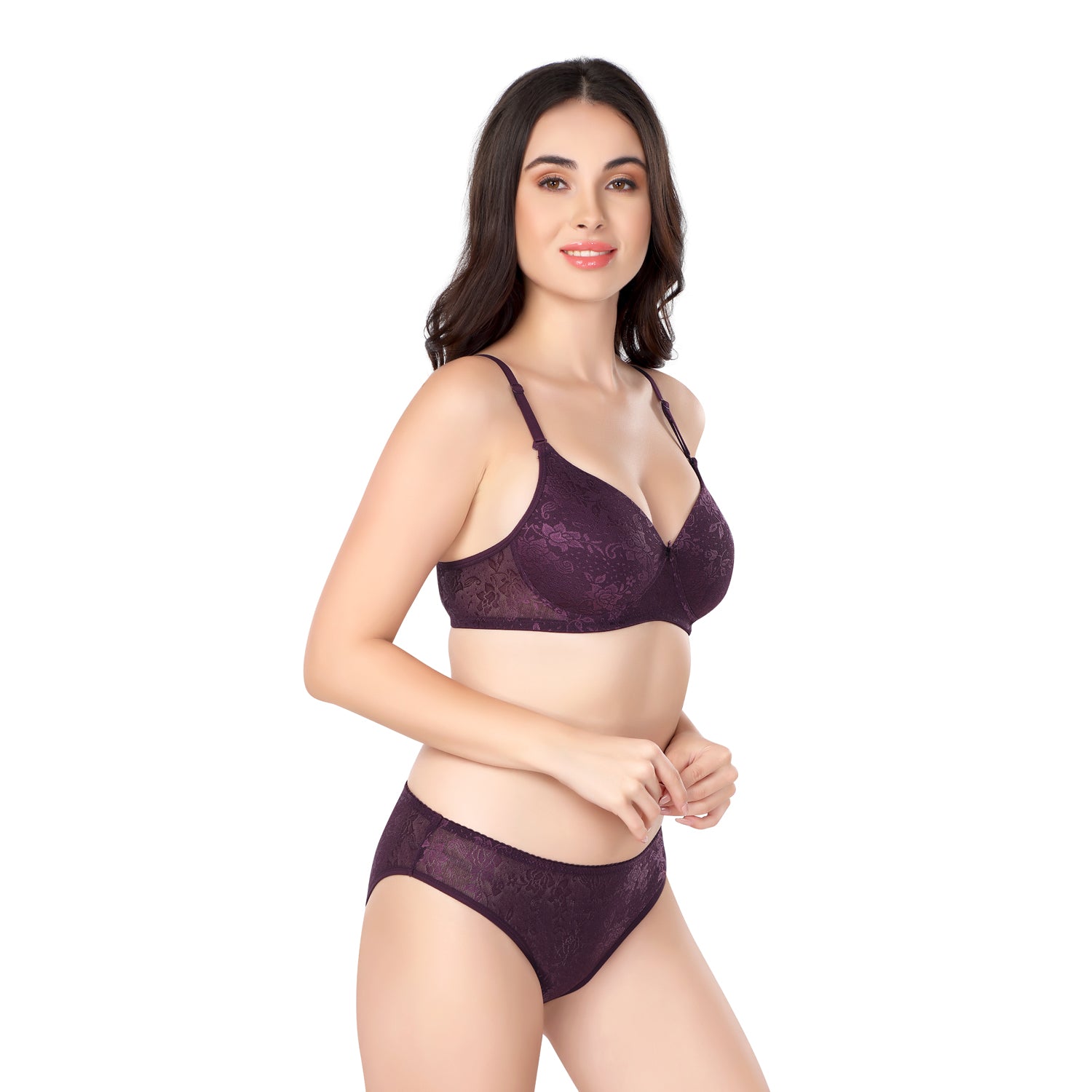 Luxurious Lace Sets | Lightly Padded | #ED-2028 Sets