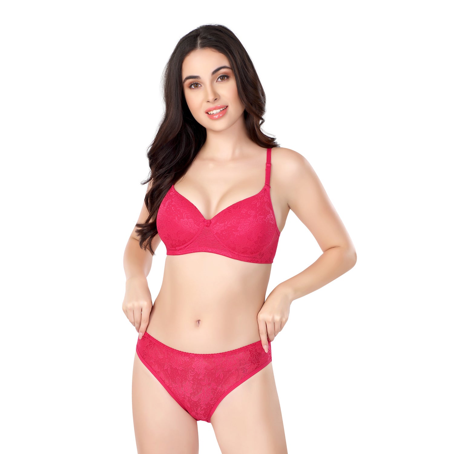 Luxurious Lace Sets | Lightly Padded | #ED-2028 Sets