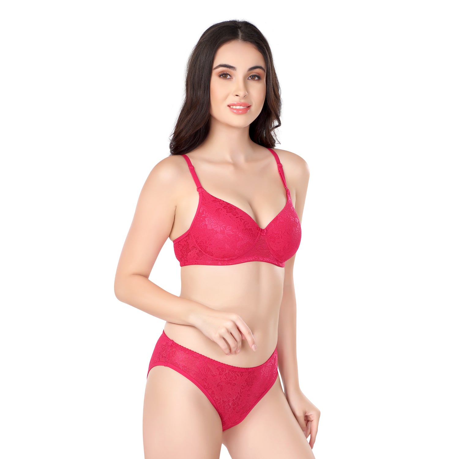 Luxurious Lace Sets | Lightly Padded | #ED-2028 Sets