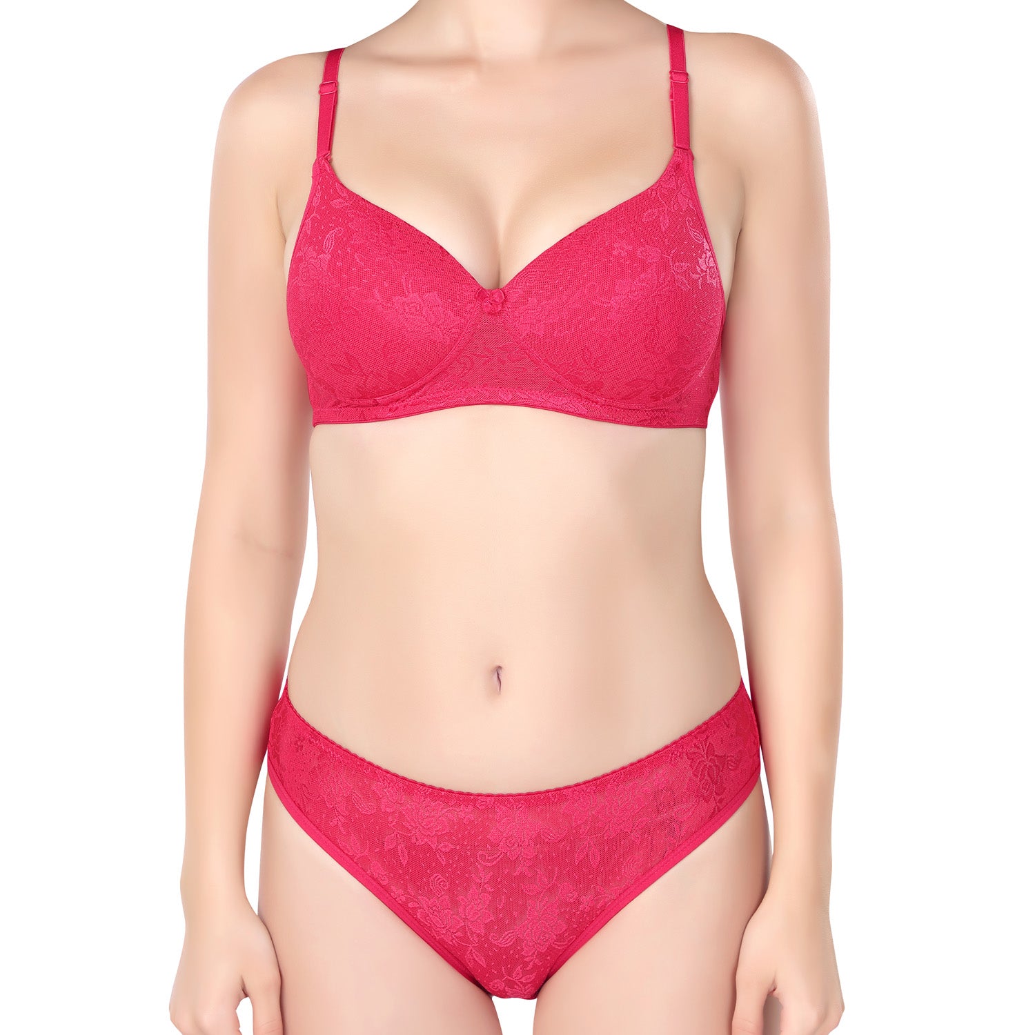 Luxurious Lace Sets | Lightly Padded | #ED-2028 Sets