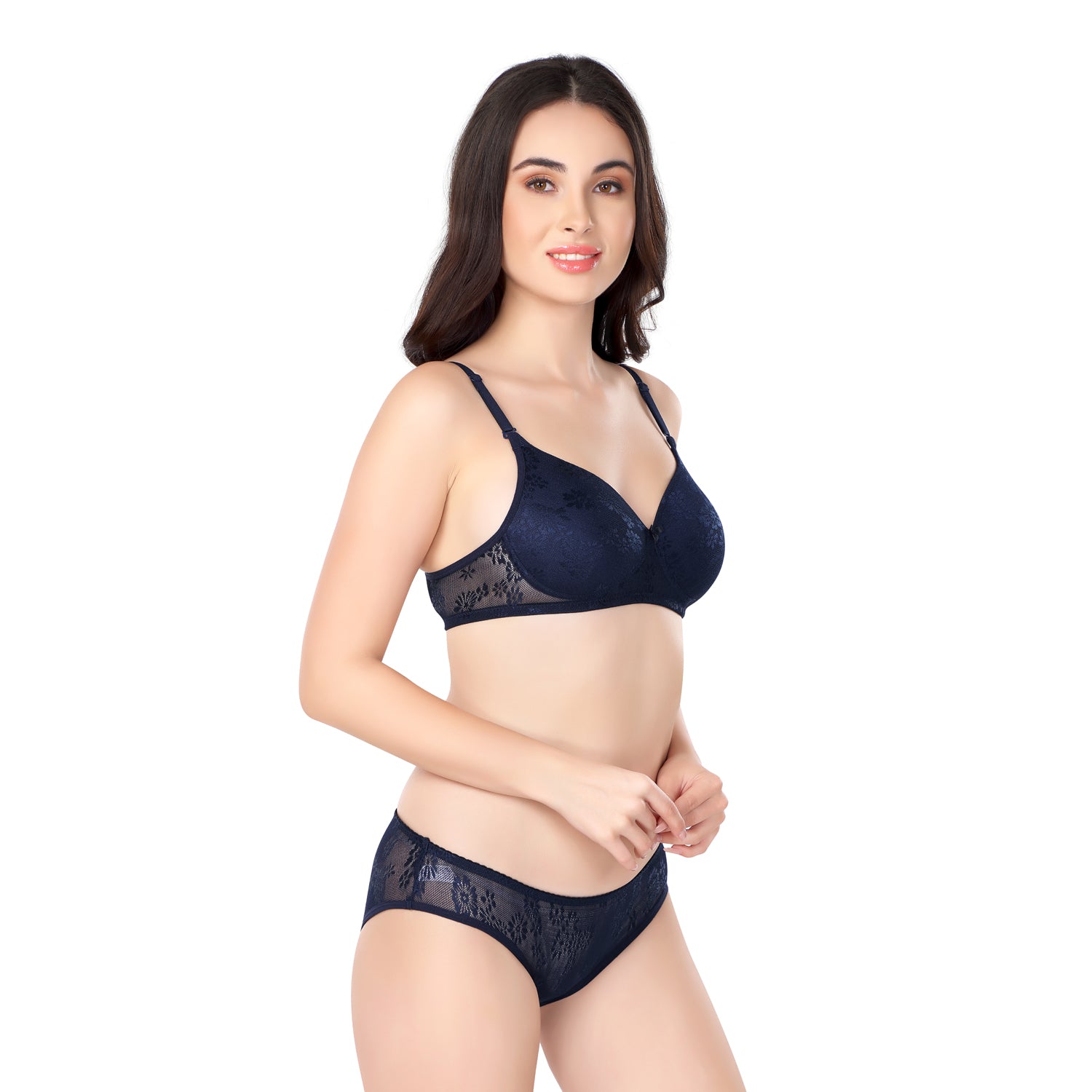 Luxurious Lace Sets | Lightly Padded | #ED-2028 Sets