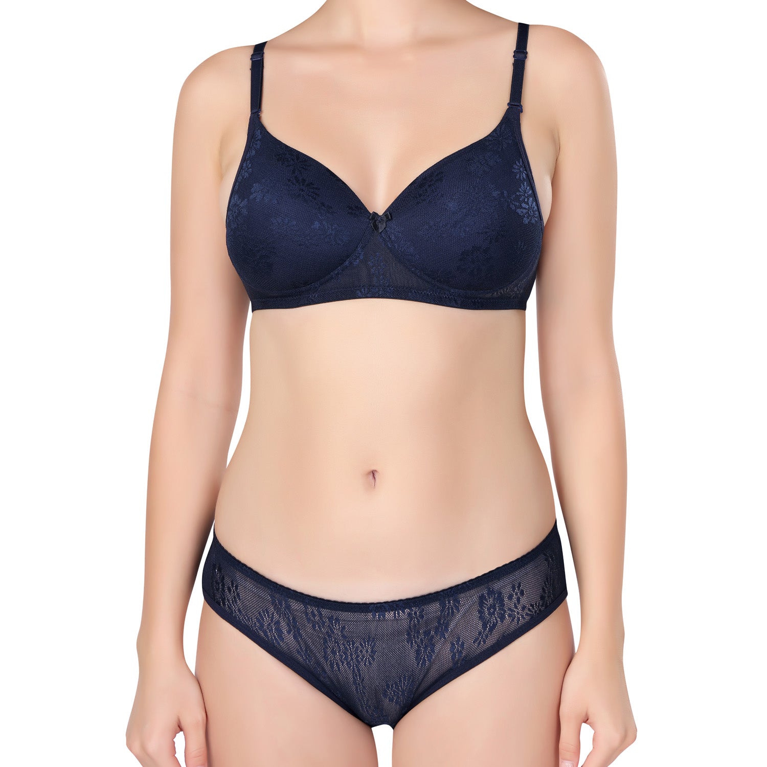 Luxurious Lace Sets | Lightly Padded | #ED-2028 Sets