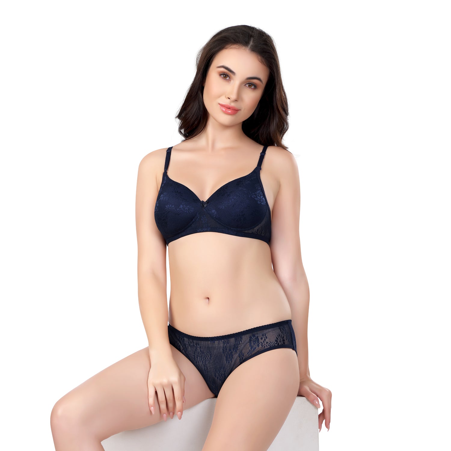 Luxurious Lace Sets | Lightly Padded | #ED-2028 Sets