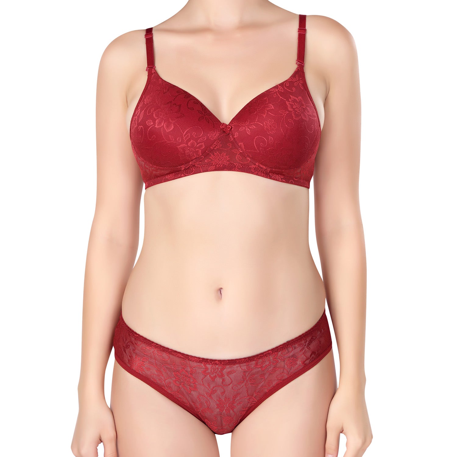 Luxurious Lace Sets | Lightly Padded | #ED-2028 Sets
