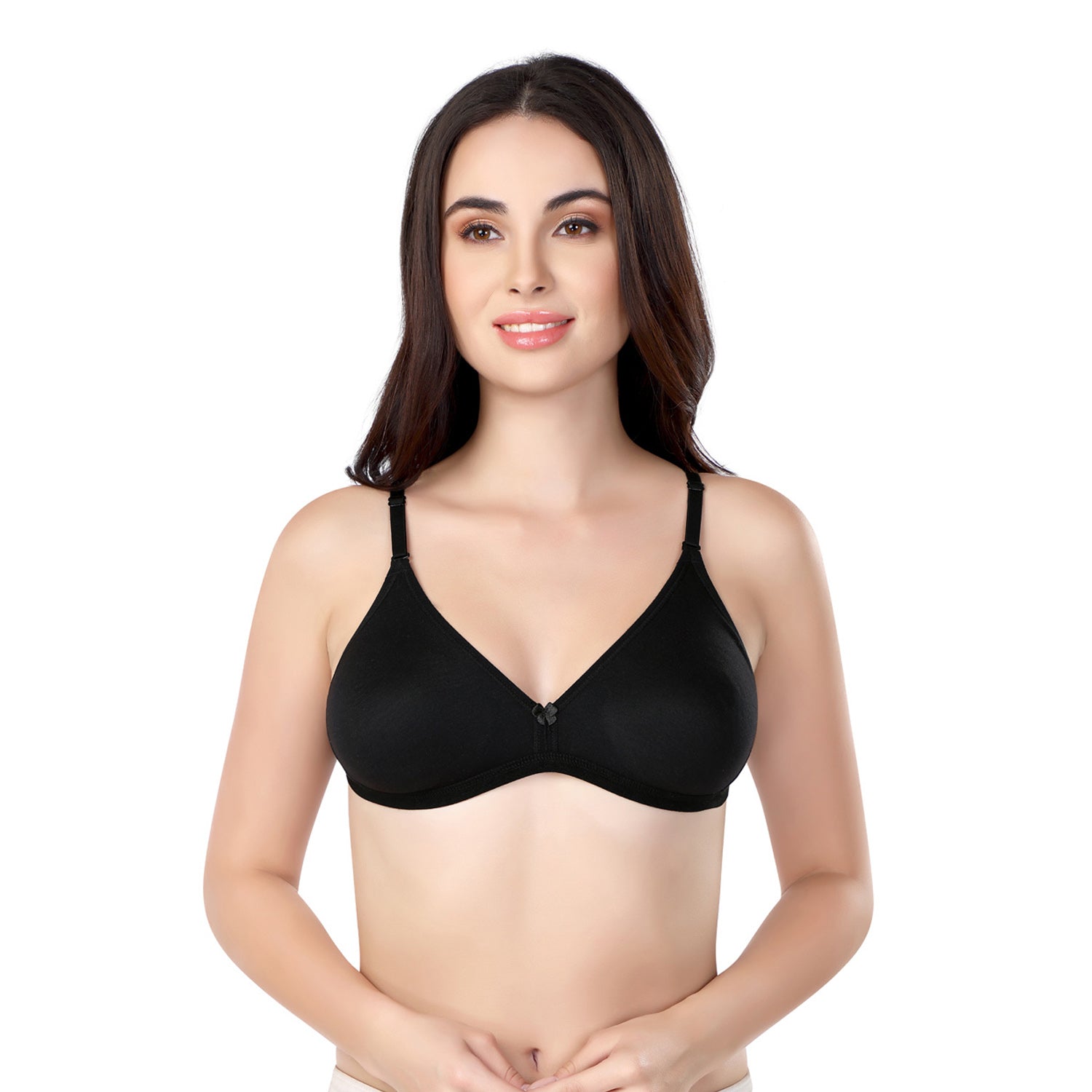 Super Soft Backless Bra | Non-Padded | With Transparent Back Straps