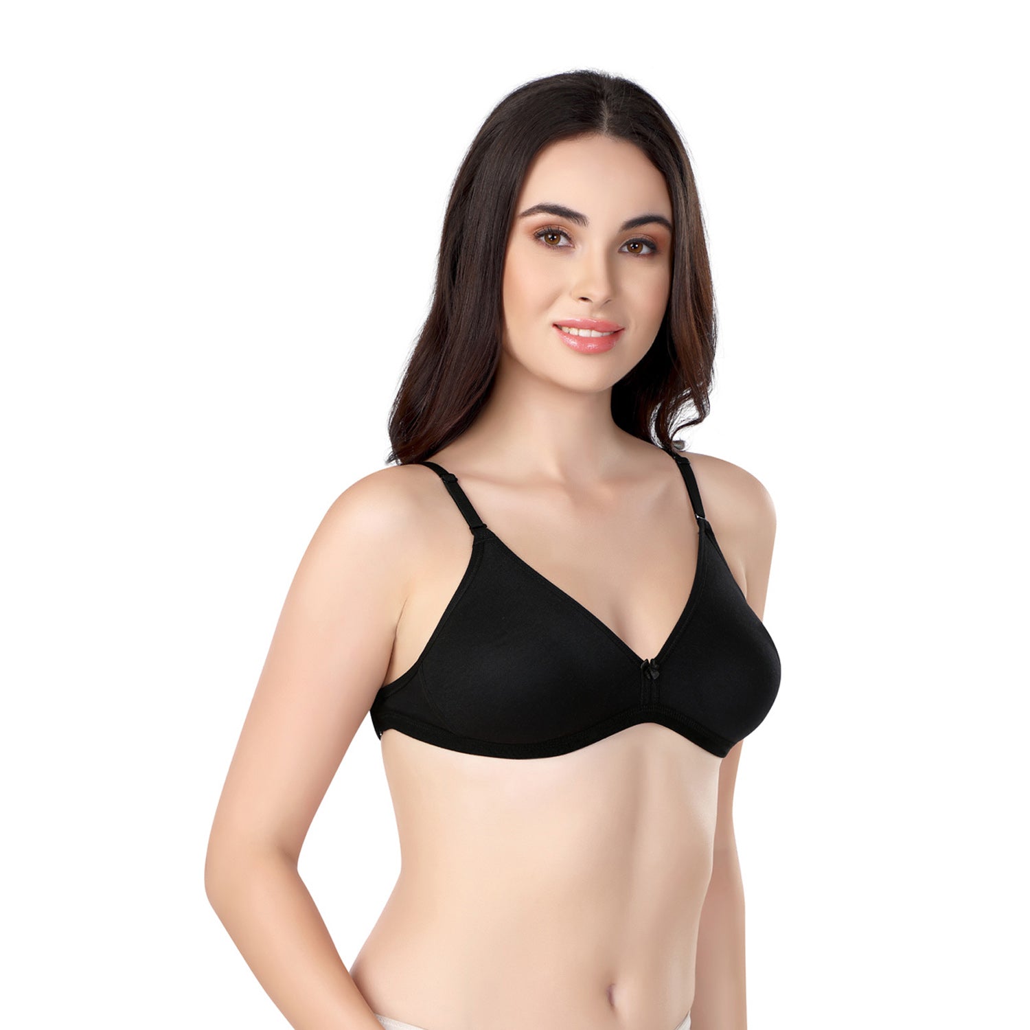 Super Soft Backless Bra | Non-Padded | With Transparent Back Straps