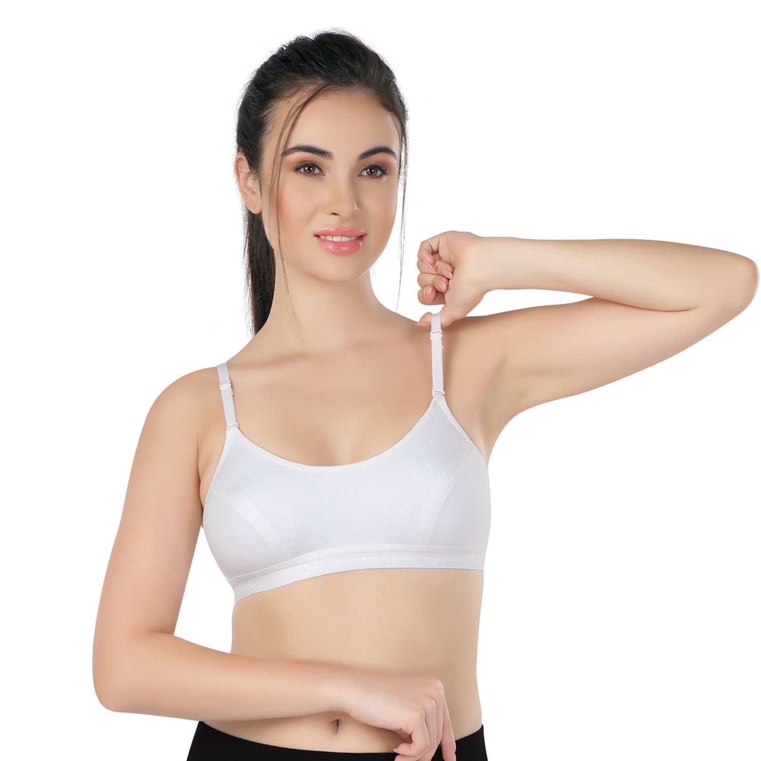 Elle 18 Sports Bra | Super Soft Elastic Straps | Beginner Friendly