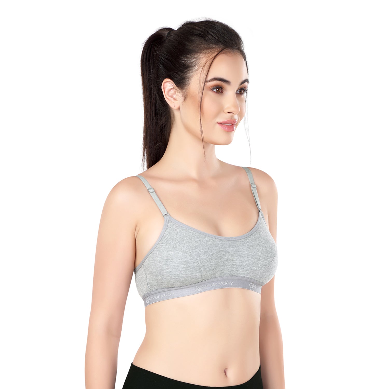 Elle 18 Sports Bra | Super Soft Elastic Straps | Beginner Friendly