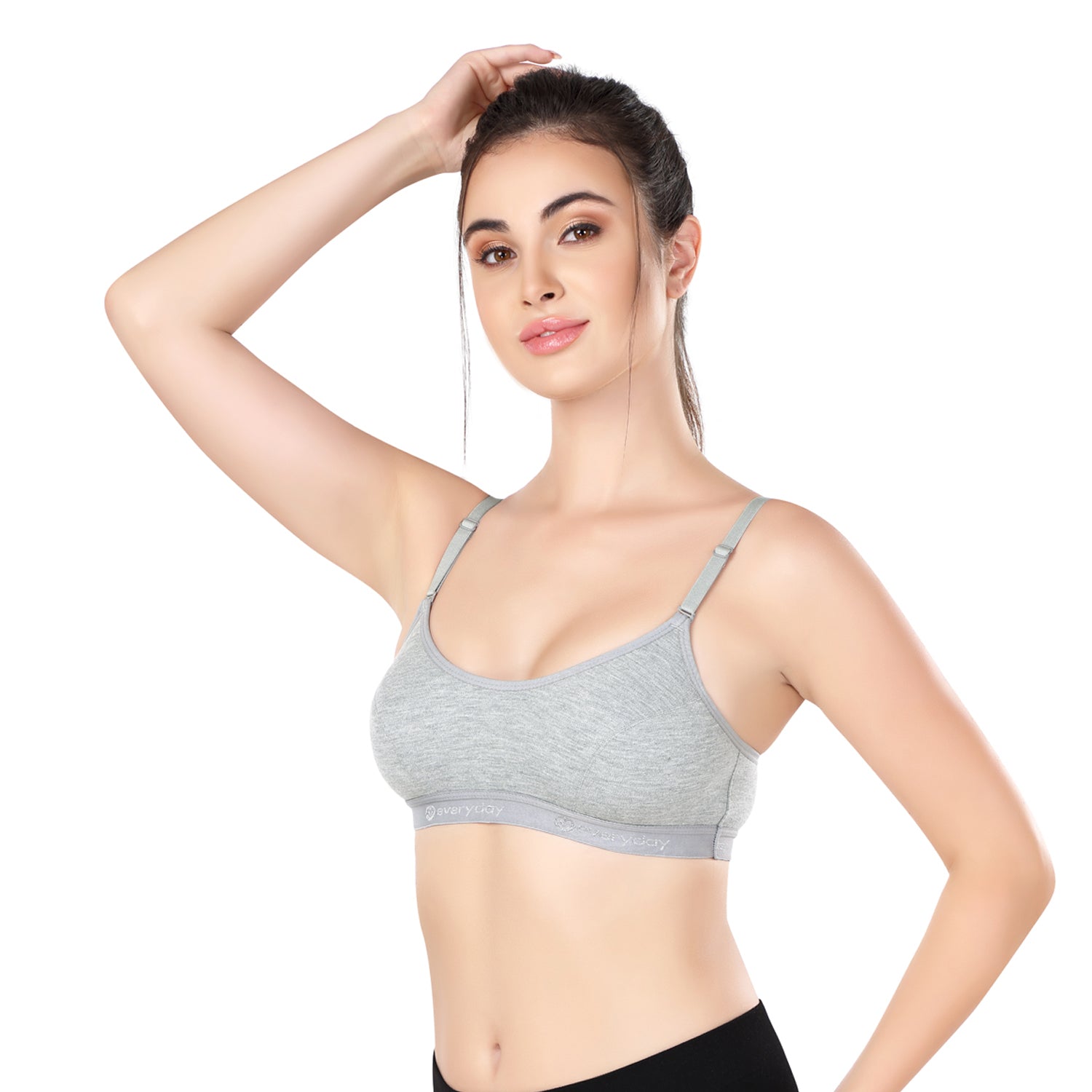 Elle 18 Sports Bra | Super Soft Elastic Straps | Beginner Friendly