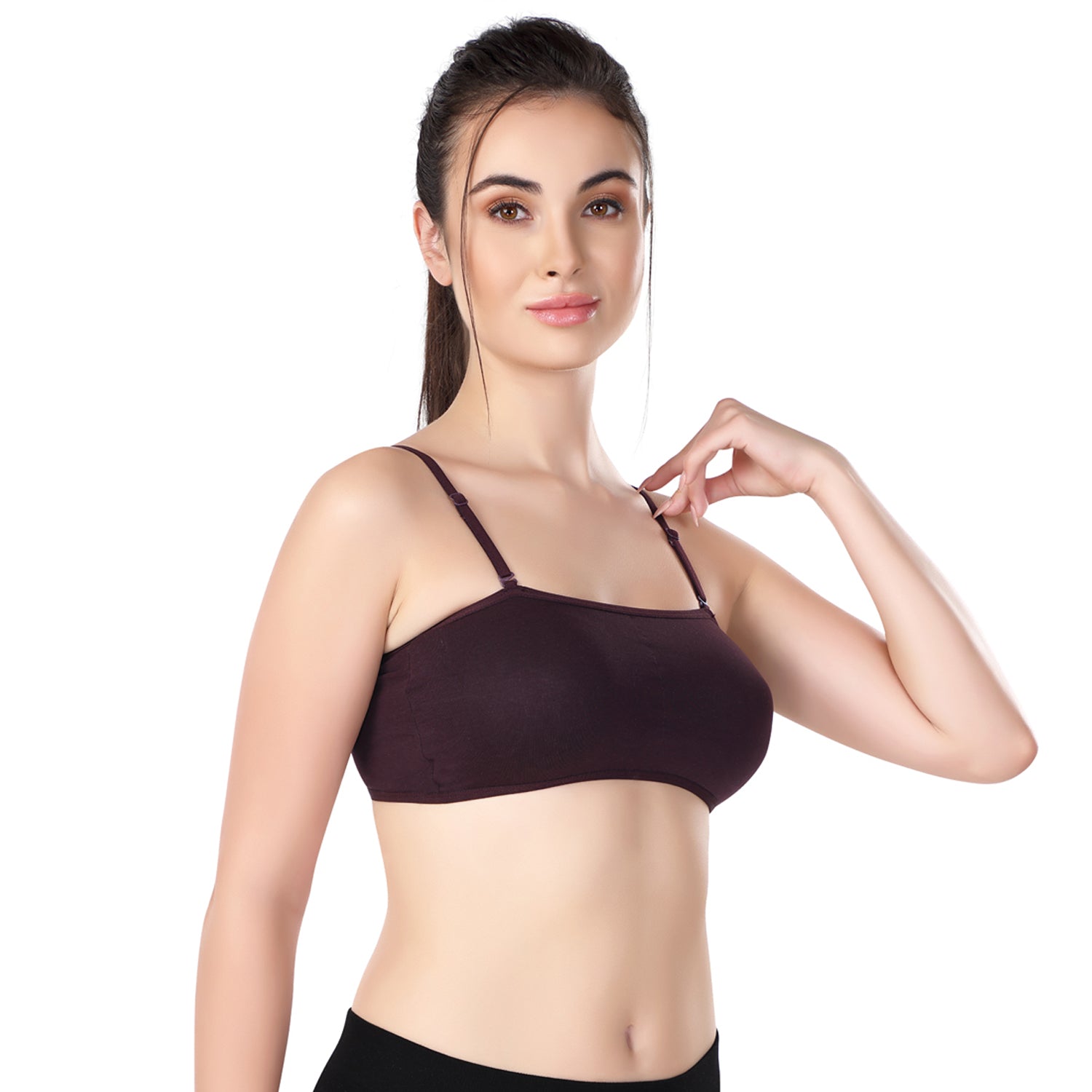 Stylish Tube Bra | Lightly Padded with Removable Pads | Amy