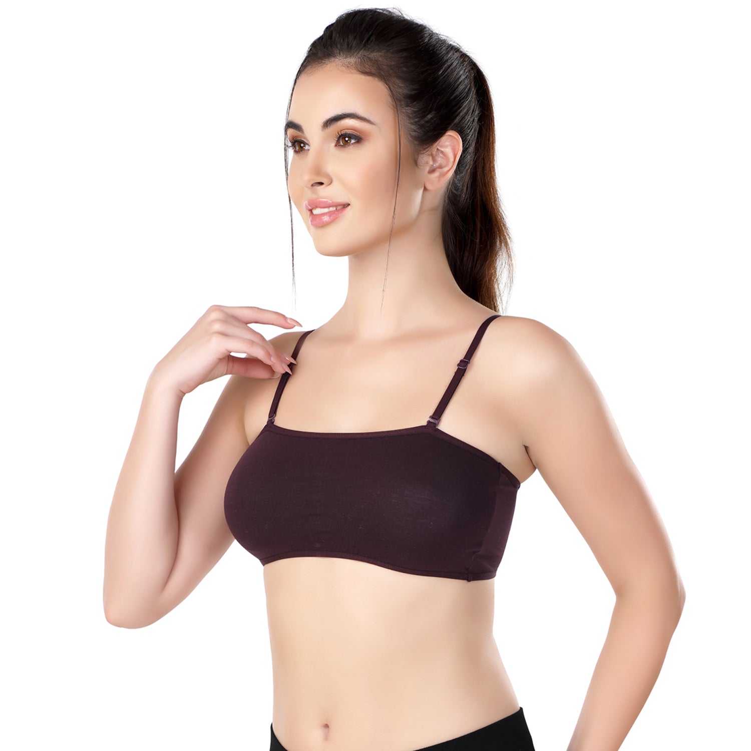 Stylish Tube Bra | Lightly Padded with Removable Pads | Amy