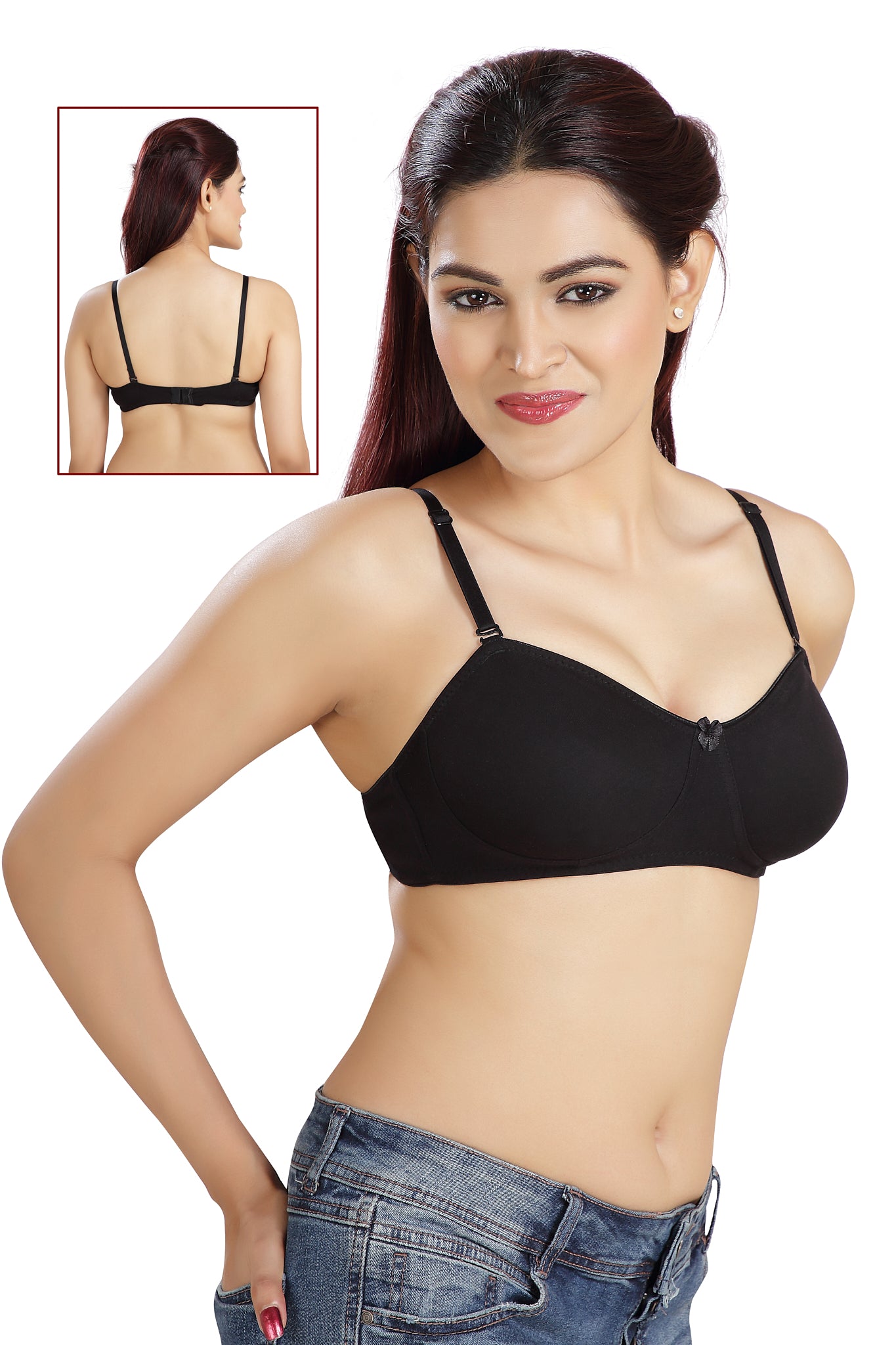 Cream Bra | Seamless Bra| Strapless | Perfect for Low Necklines