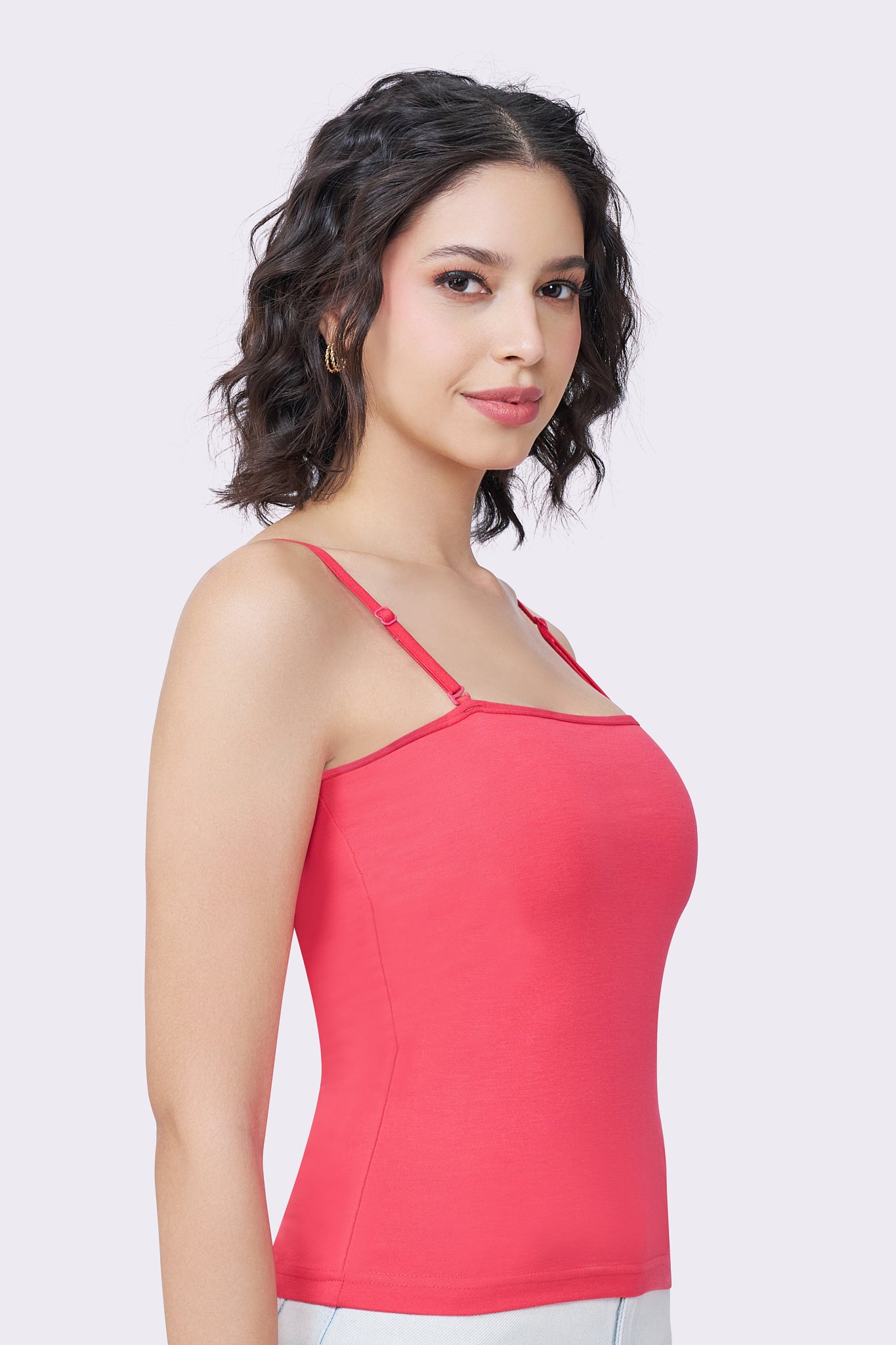 Everyday Kim Camisole | Inner Slip |With Detachable & Adjustable Straps