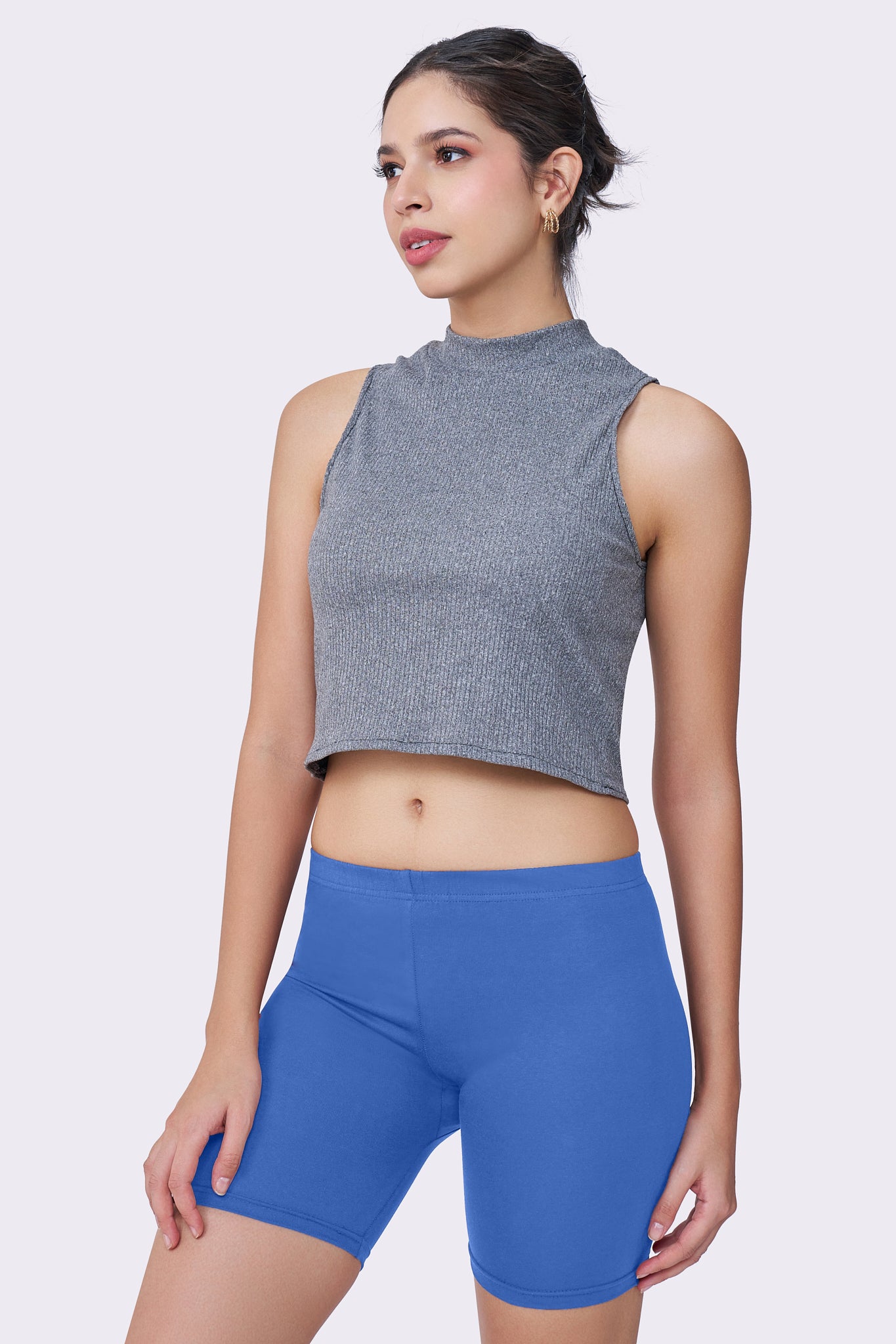 Biker Shorts | Super Soft Multi Purpose Shorts | Blue Nixie