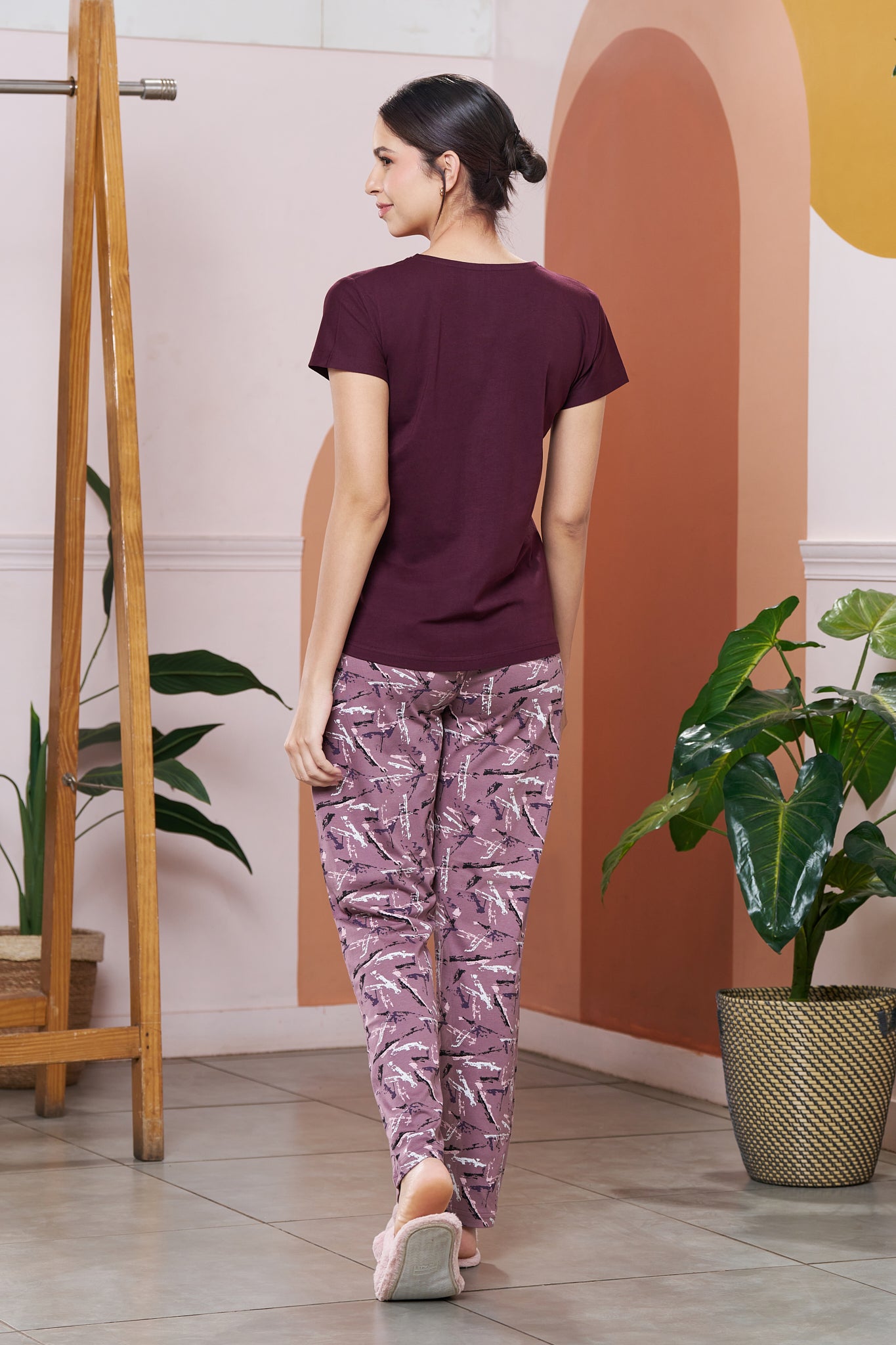 Everyday Night Suits | Super Comfy & Stylish | Lounge Wear | Round Neck - Style No.2009