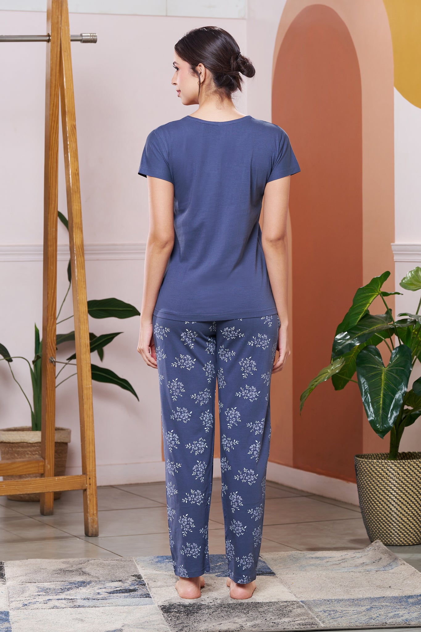 Everyday Night Suits | Super Comfy & Stylish | Lounge Wear | Round Neck - Style No.2008