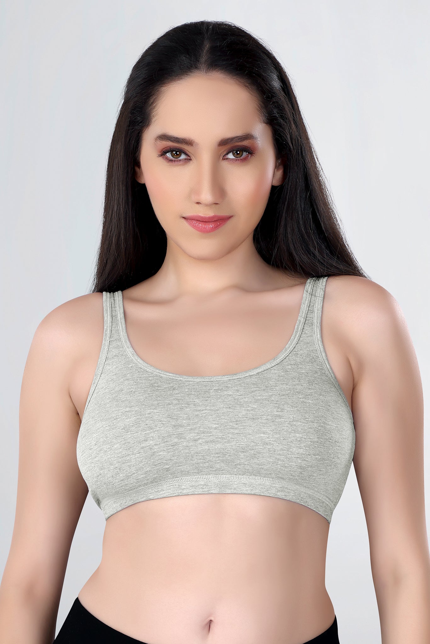 Sports Bra | Wide straps | Non-Padded | Beginner Friendly | Active