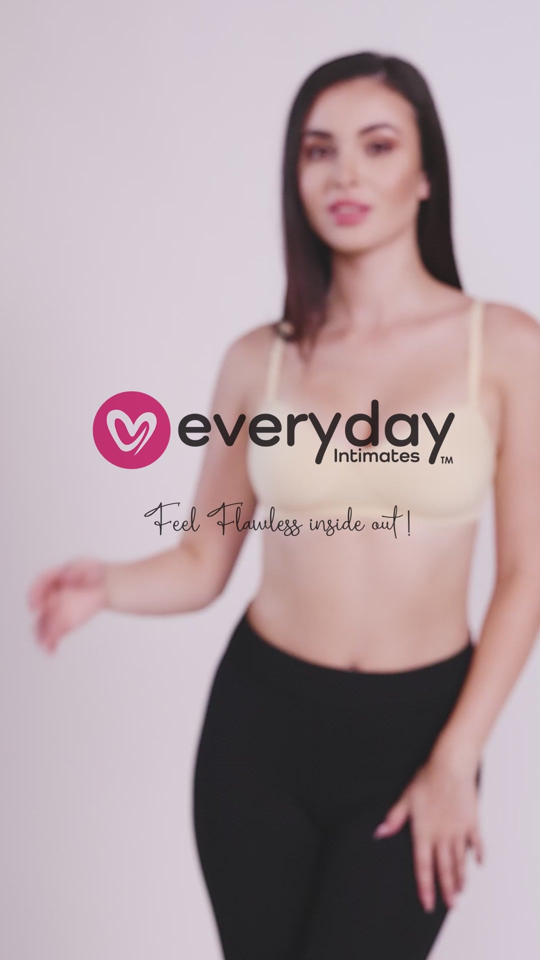 Cream Bra | Seamless Bra| Strapless | Perfect for Low Necklines