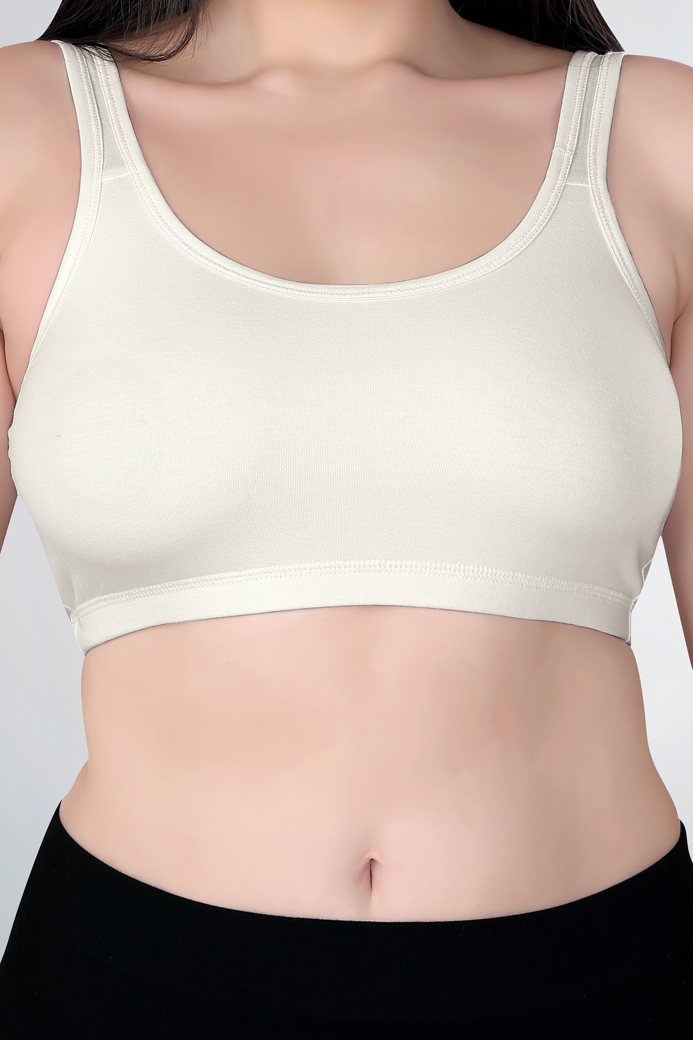 Sports Bra | Wide straps | Non-Padded | Beginner Friendly | Active