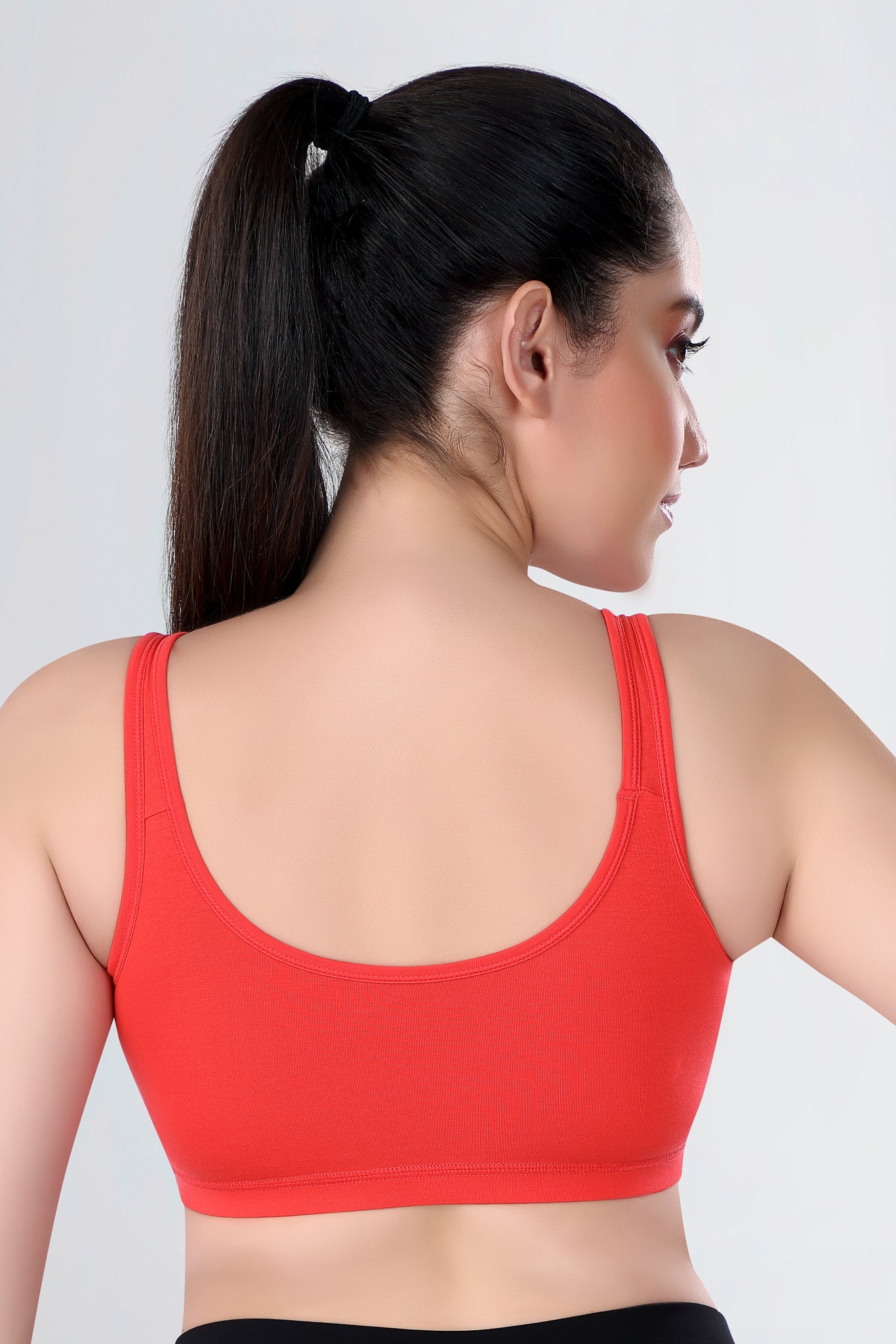 Sports Bra | Wide straps | Non-Padded | Beginner Friendly | Active