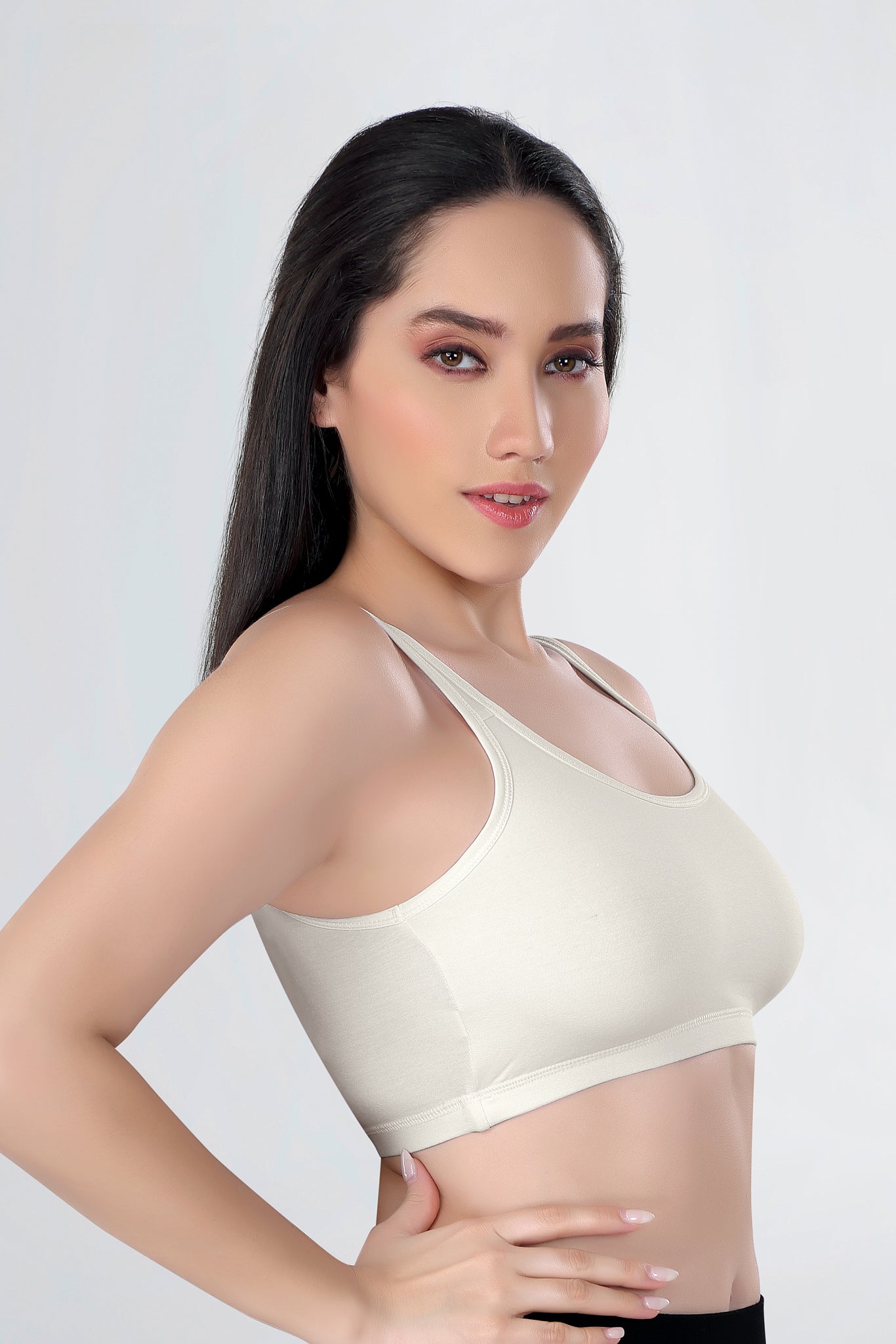 Sports Bra | Wide straps | Non-Padded | Beginner Friendly | Active