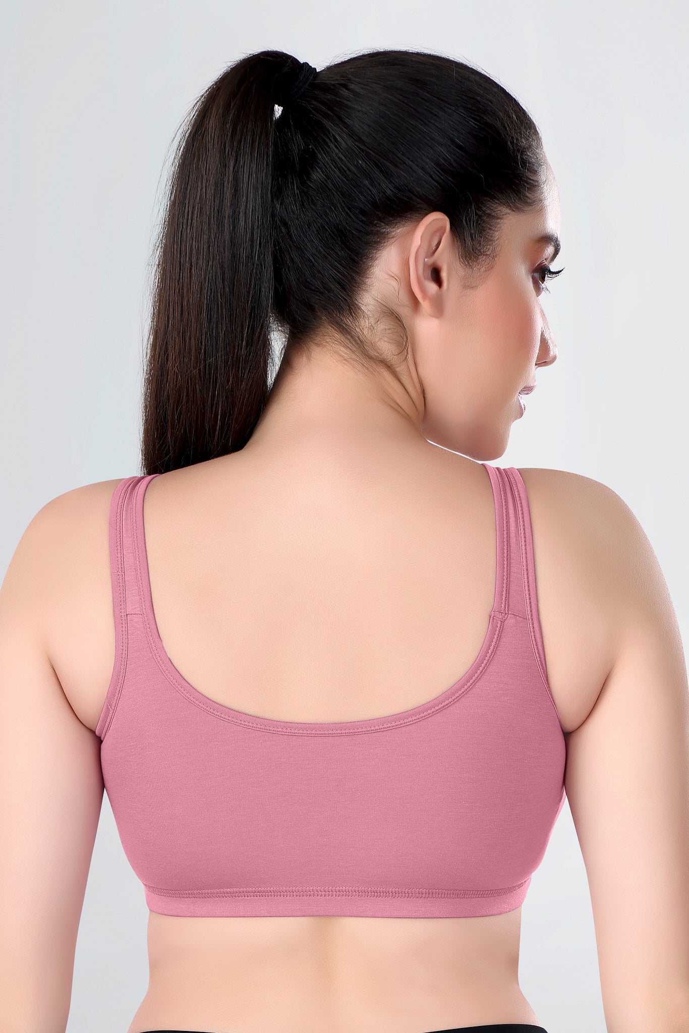 Sports Bra | Wide straps | Non-Padded | Beginner Friendly | Active