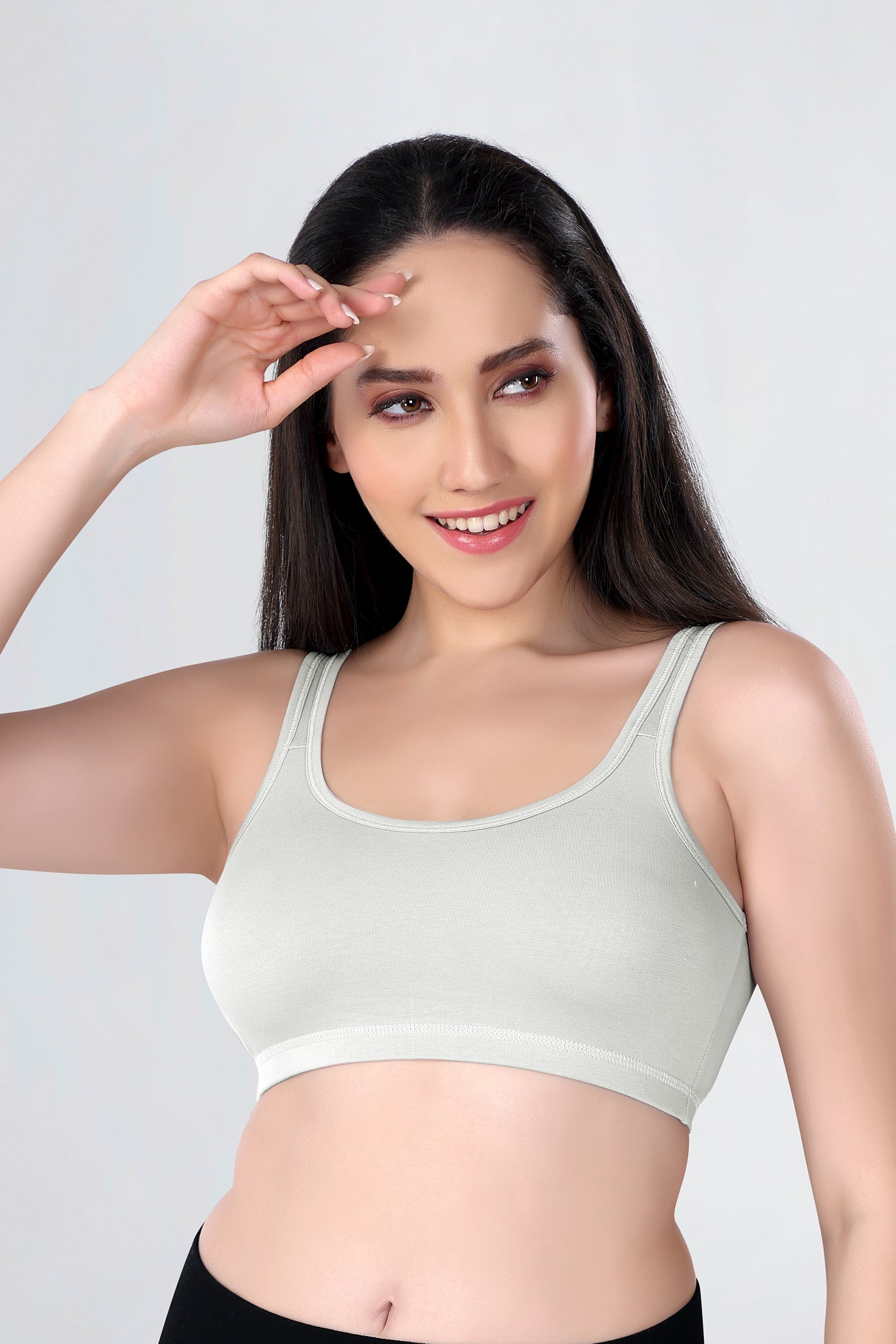 Sports Bra | Wide straps | Non-Padded | Beginner Friendly | Active