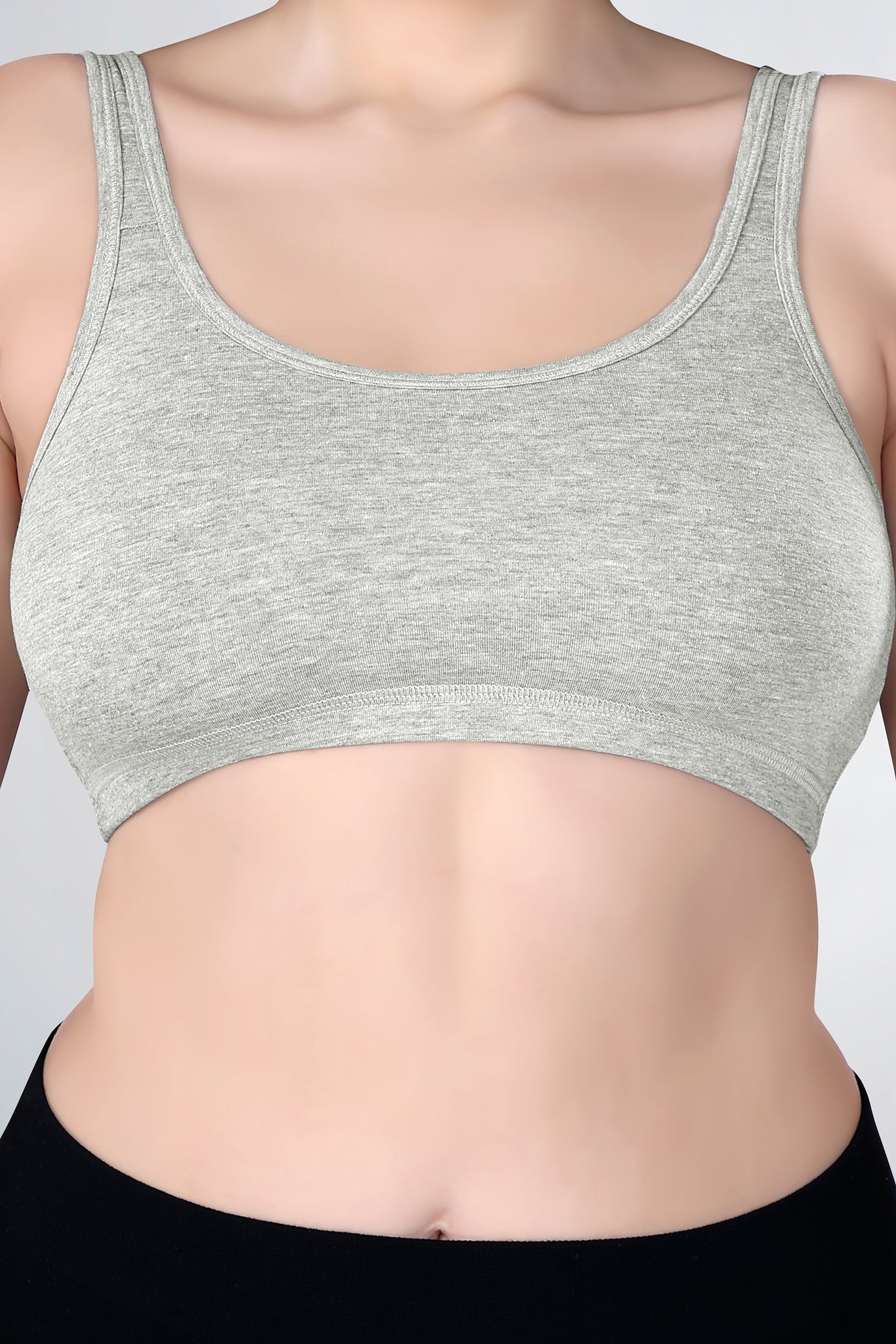 Sports Bra | Wide straps | Non-Padded | Beginner Friendly | Active