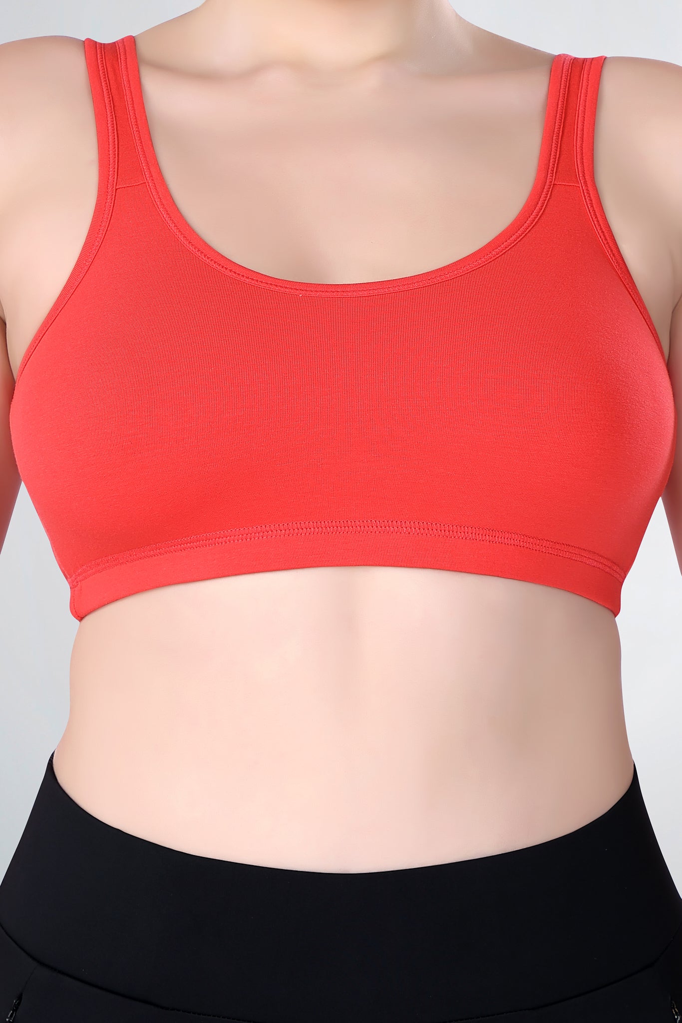Sports Bra | Wide straps | Non-Padded | Beginner Friendly | Active