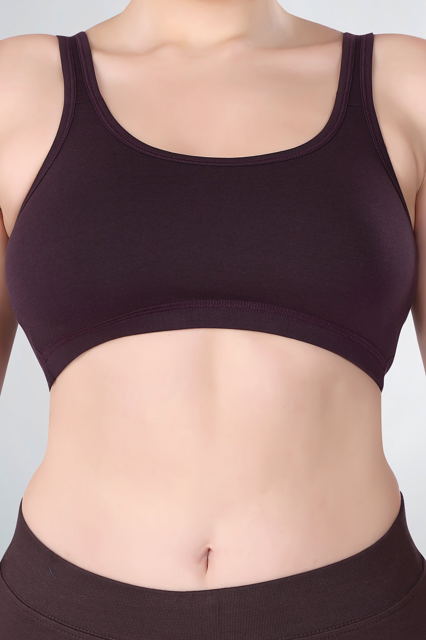Sports Bra | Wide straps | Non-Padded | Beginner Friendly | Active