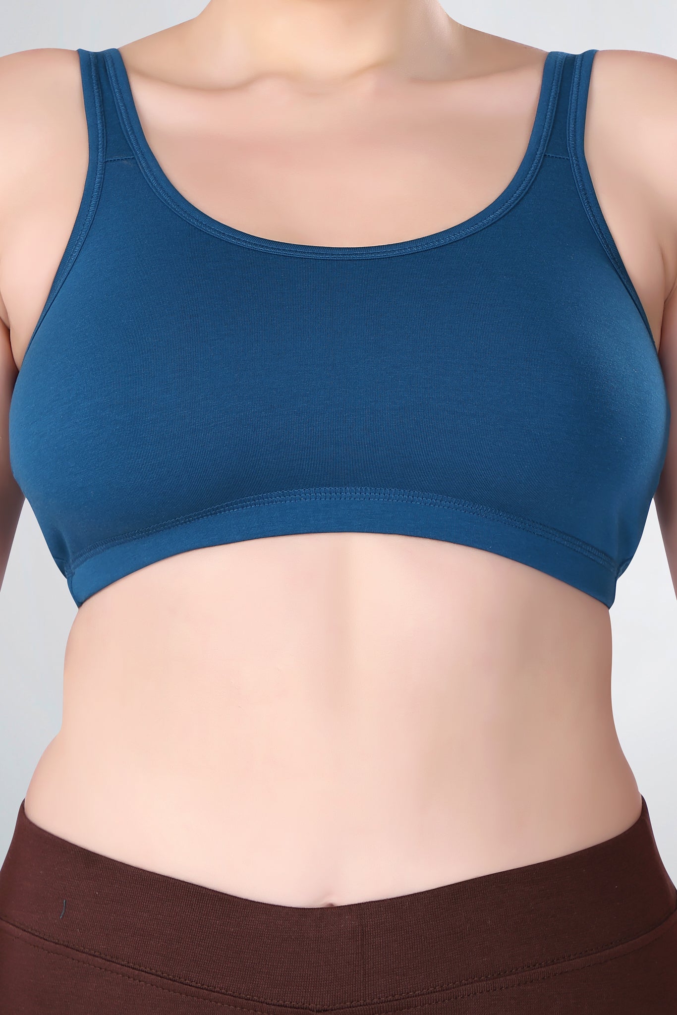 Sports Bra | Wide straps | Non-Padded | Beginner Friendly | Active