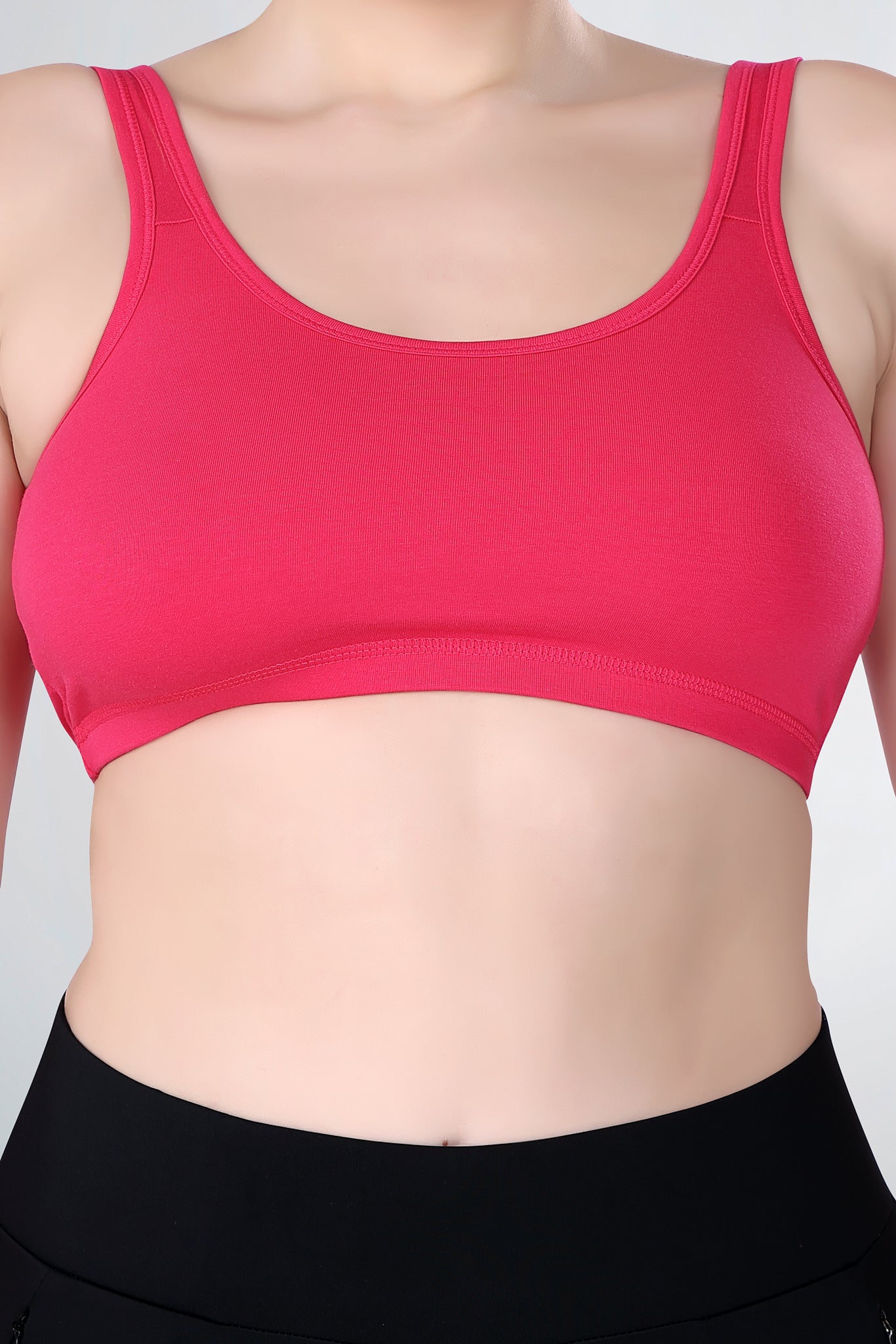 Sports Bra | Wide straps | Non-Padded | Beginner Friendly | Active