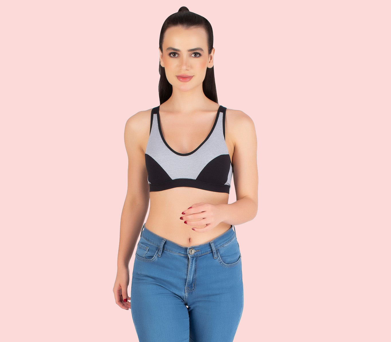 High Impact Sports Bra | Full Coverage | #ED-2023
